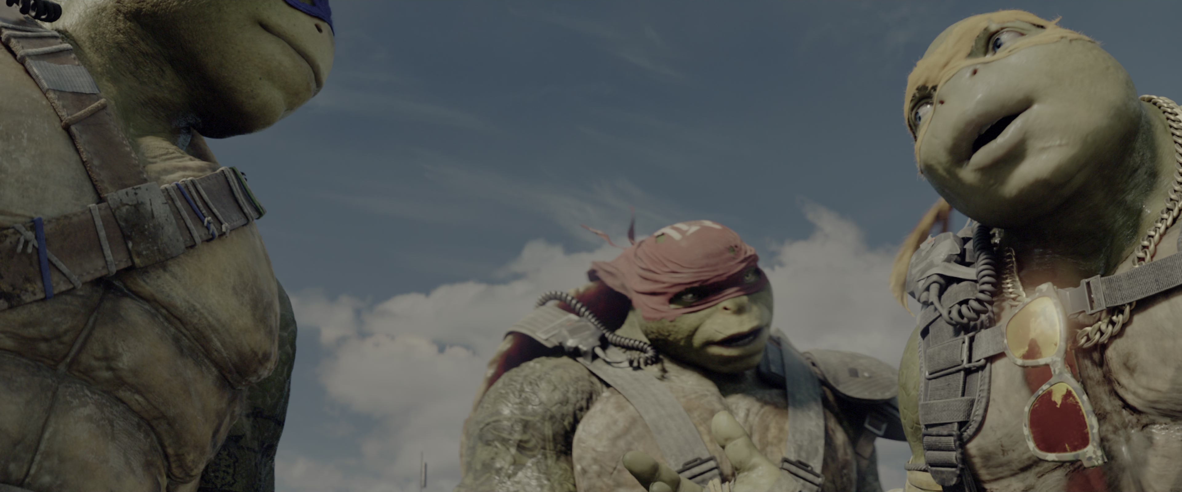 Teenage Mutant Ninja Turtles: Out of the Shadows (2016), wide, 2.40:1 — film still