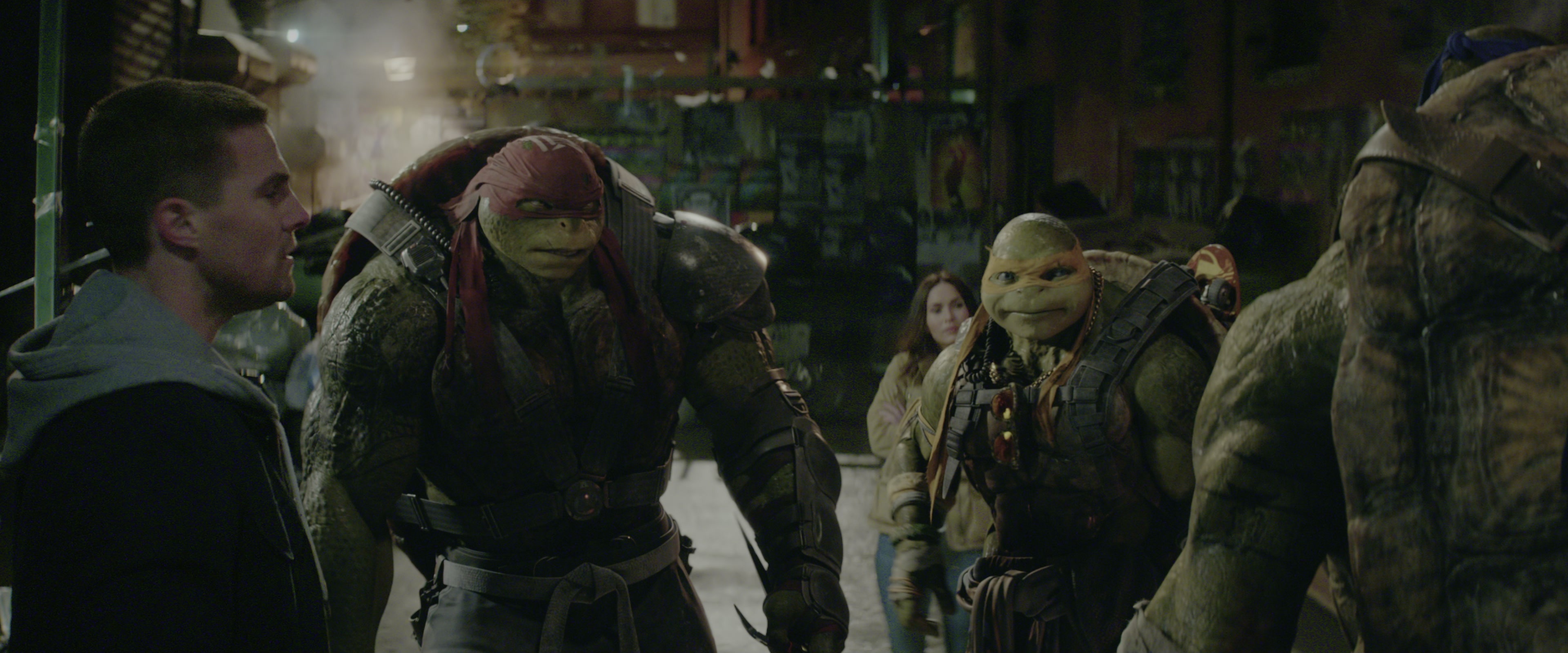 Teenage Mutant Ninja Turtles: Out of the Shadows (2016), wide, 2.40:1 — film still