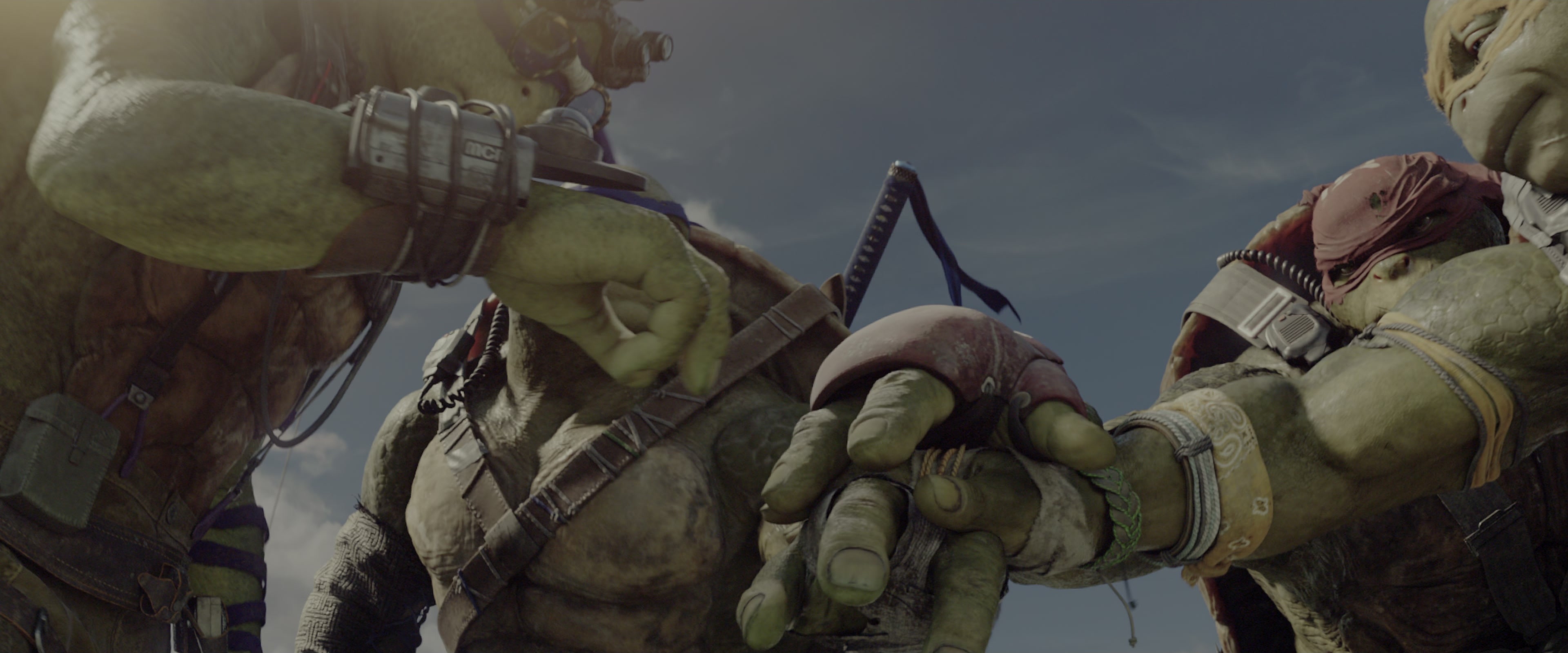 Teenage Mutant Ninja Turtles: Out of the Shadows (2016), wide, 2.40:1 — film still
