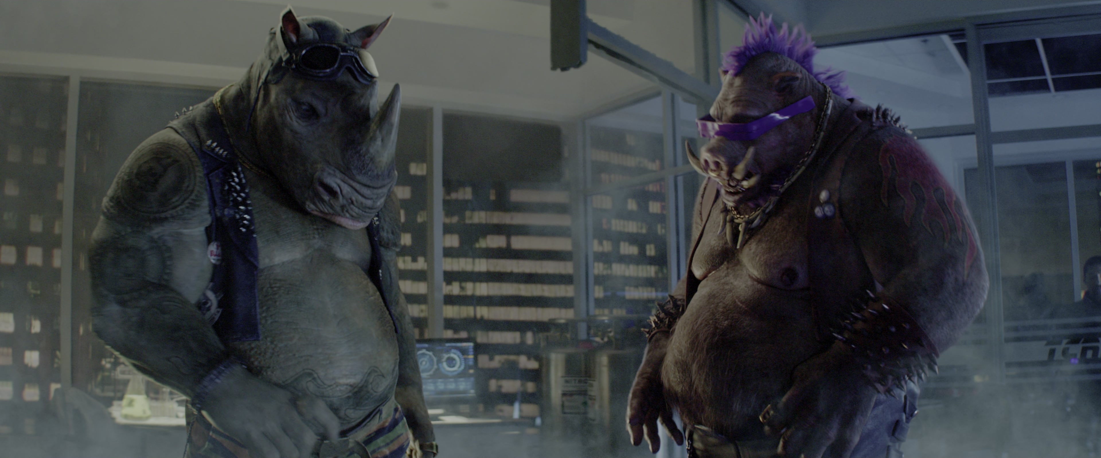 Teenage Mutant Ninja Turtles: Out of the Shadows (2016), wide, 2.40:1 — film still