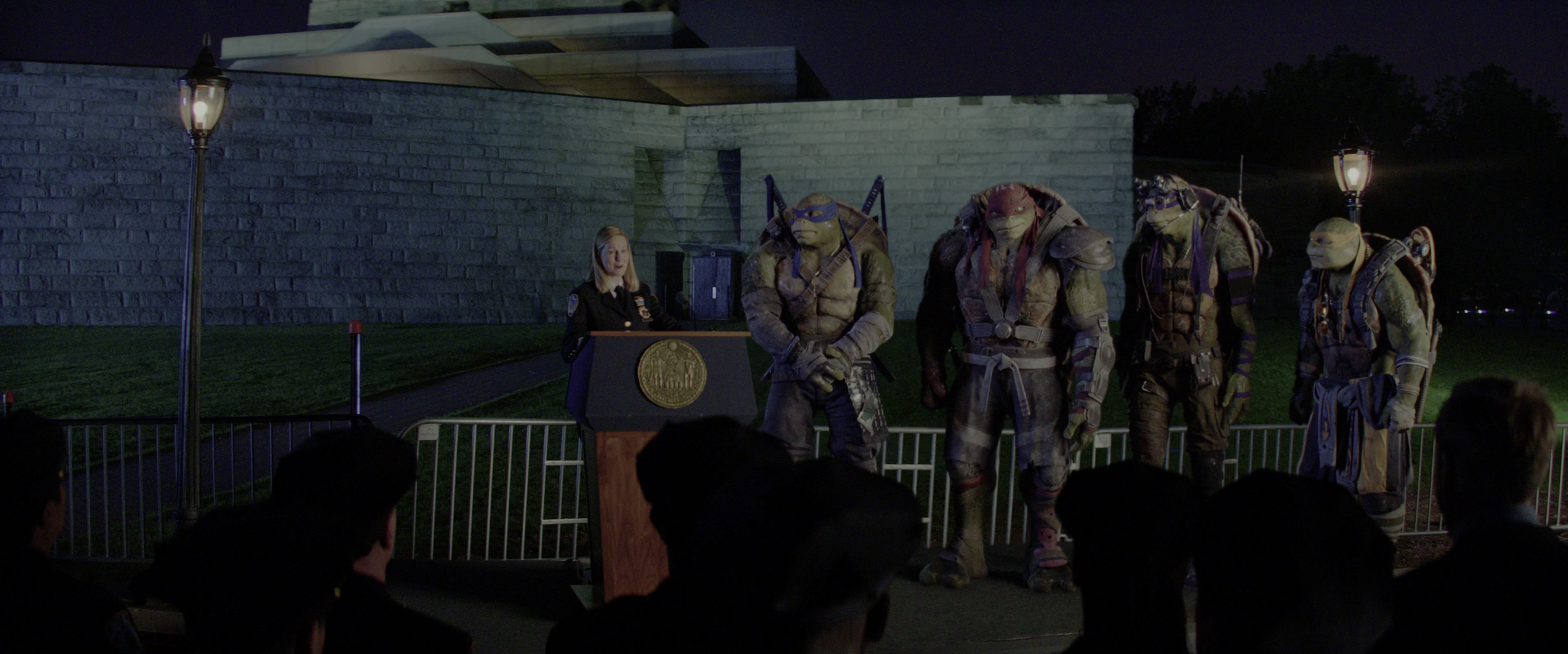 Teenage Mutant Ninja Turtles: Out of the Shadows (2016), wide, 2.40:1 — film still