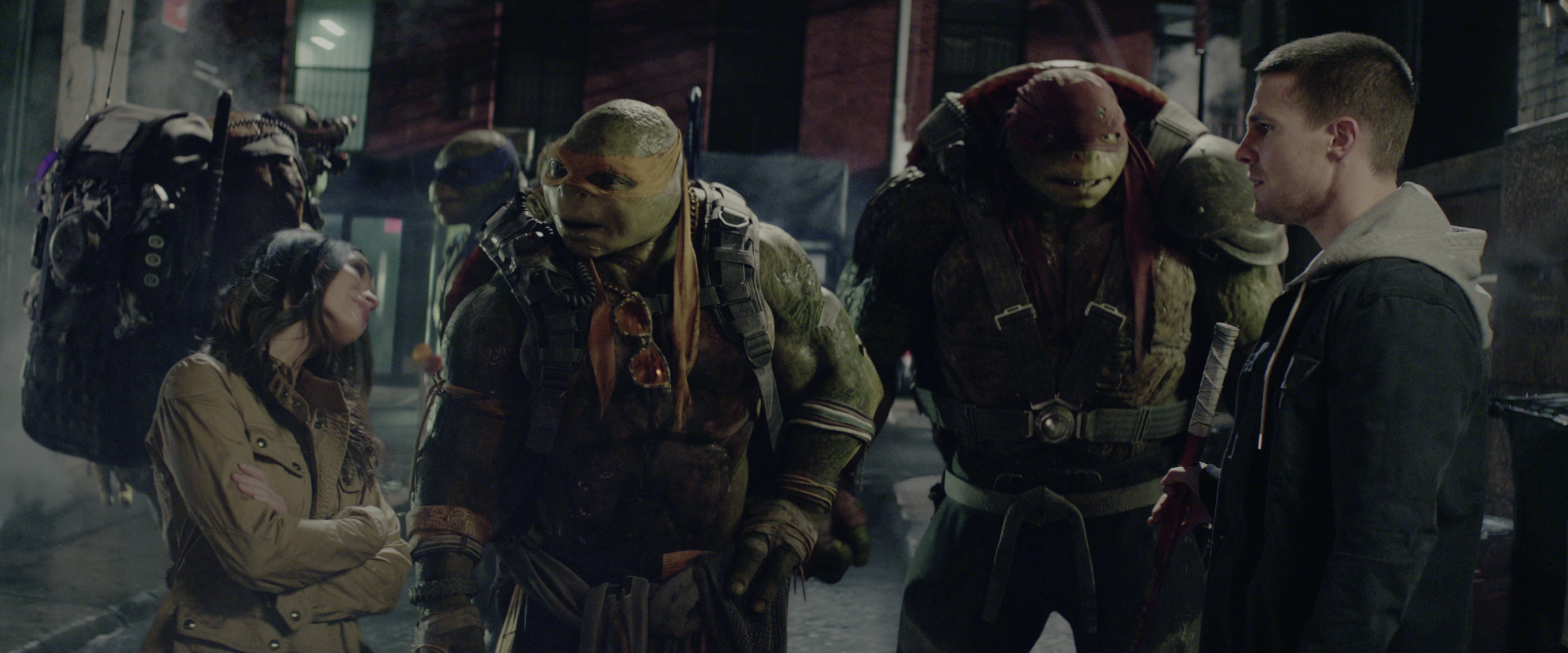 Teenage Mutant Ninja Turtles: Out of the Shadows (2016), wide, 2.40:1 — film still