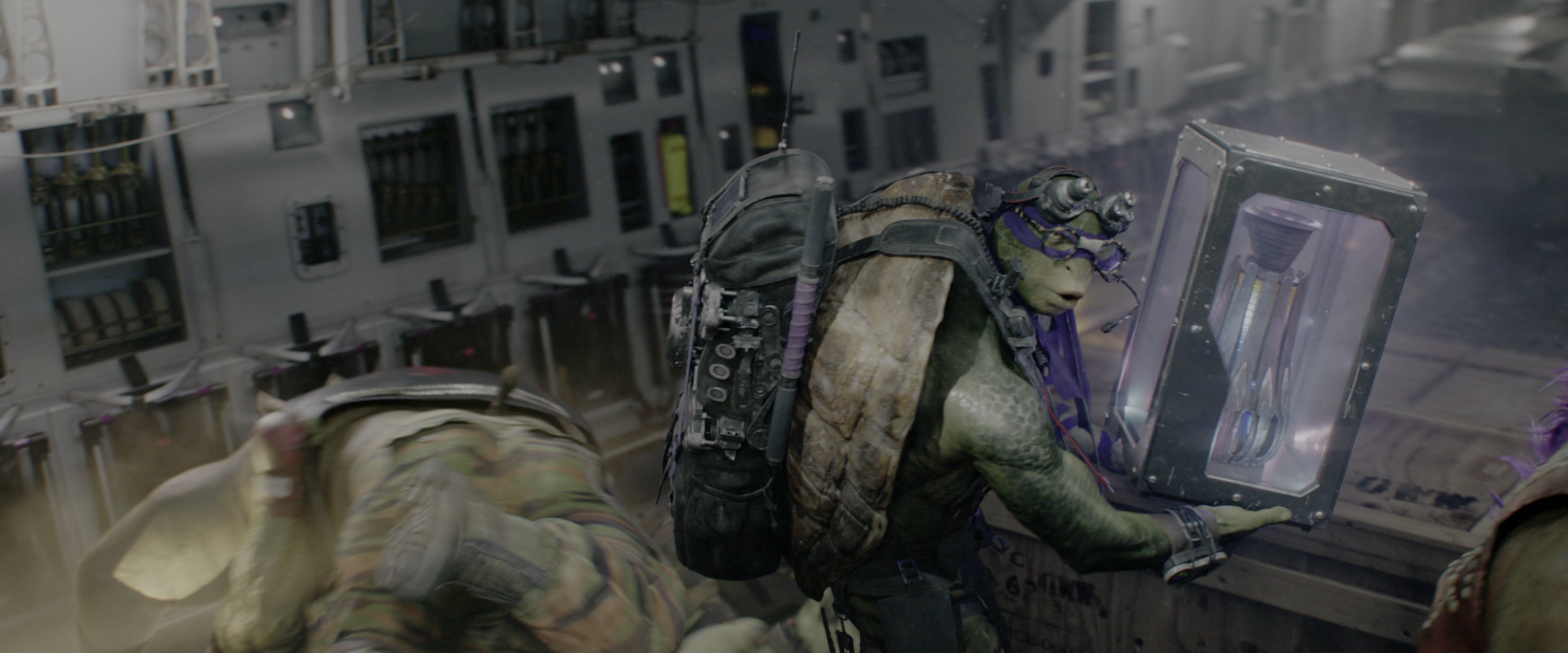 Teenage Mutant Ninja Turtles: Out of the Shadows (2016), wide, 2.40:1 — film still
