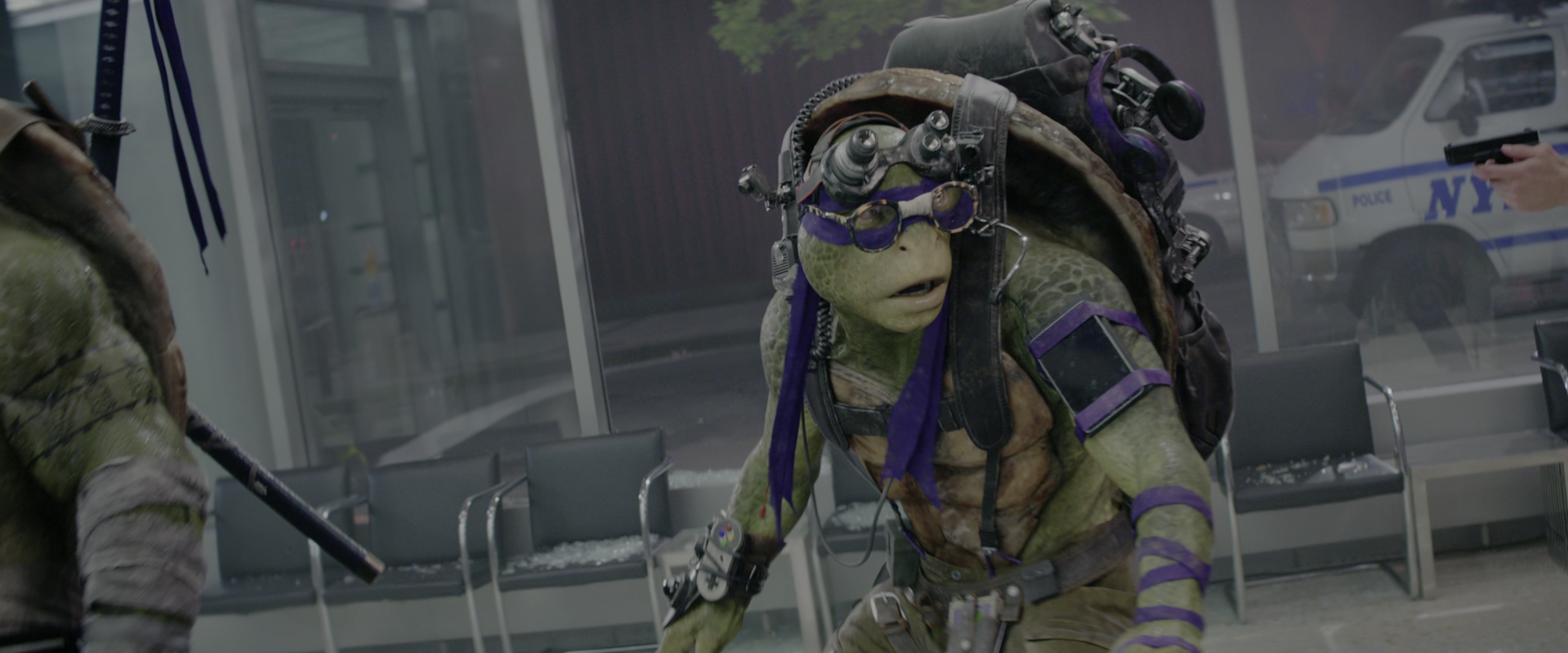 Teenage Mutant Ninja Turtles: Out of the Shadows (2016), wide, 2.40:1 — film still