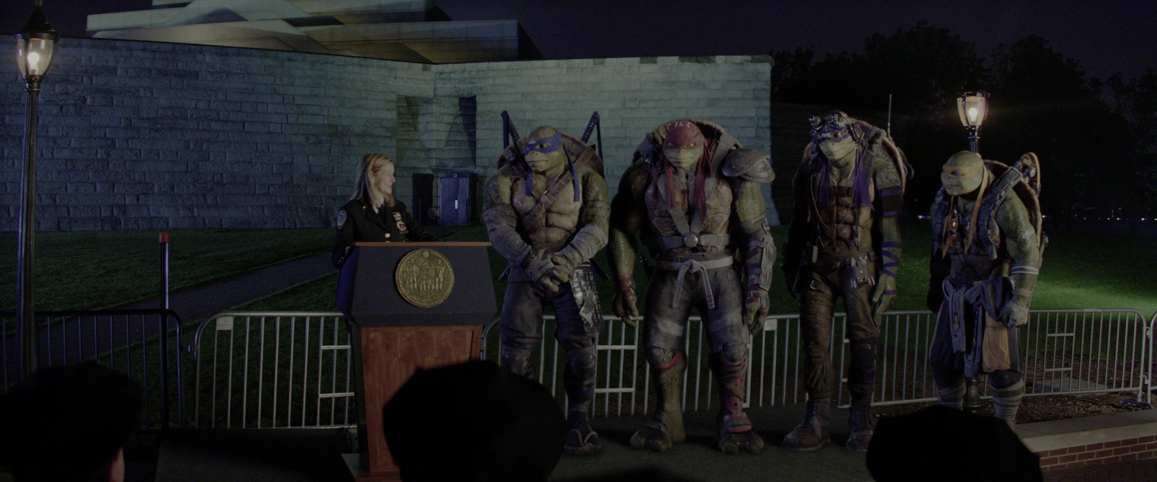 Teenage Mutant Ninja Turtles: Out of the Shadows (2016), wide, 2.40:1 — film still