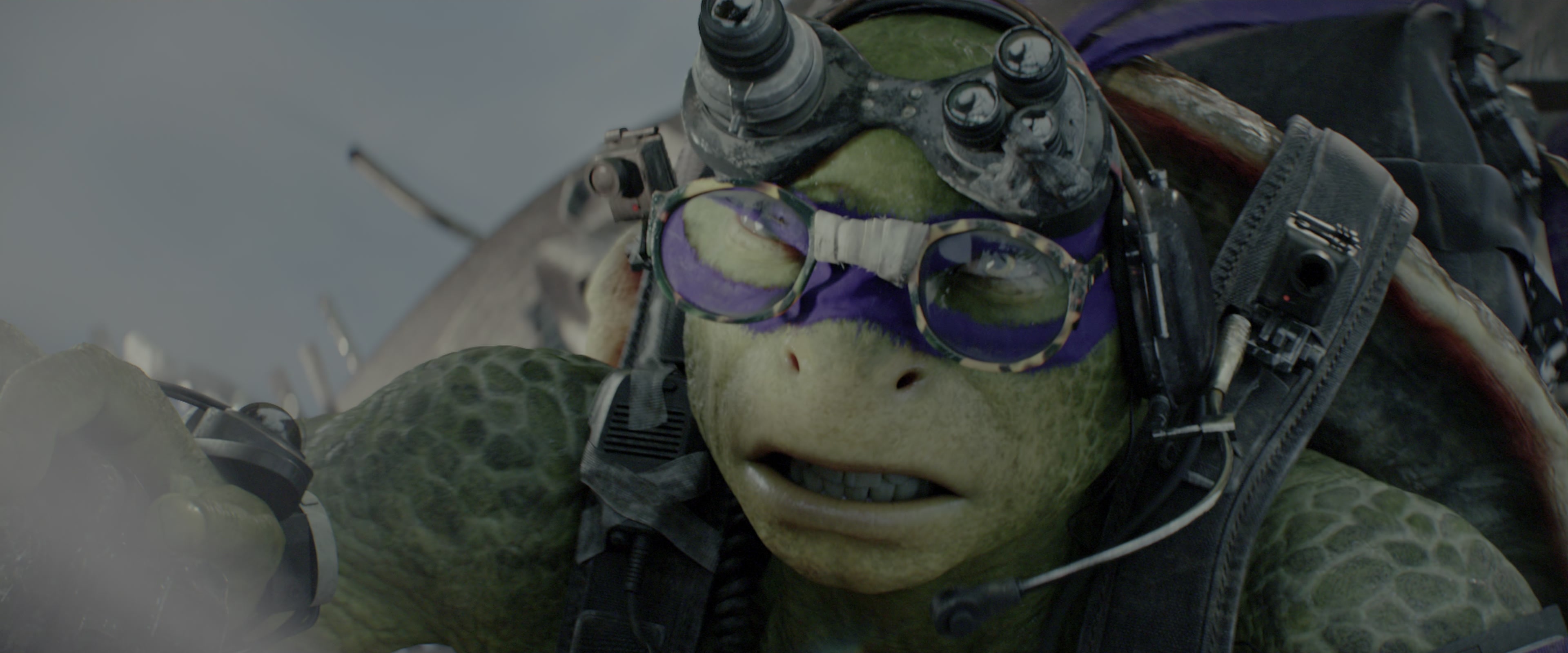 Teenage Mutant Ninja Turtles: Out of the Shadows (2016), wide, 2.40:1 — film still