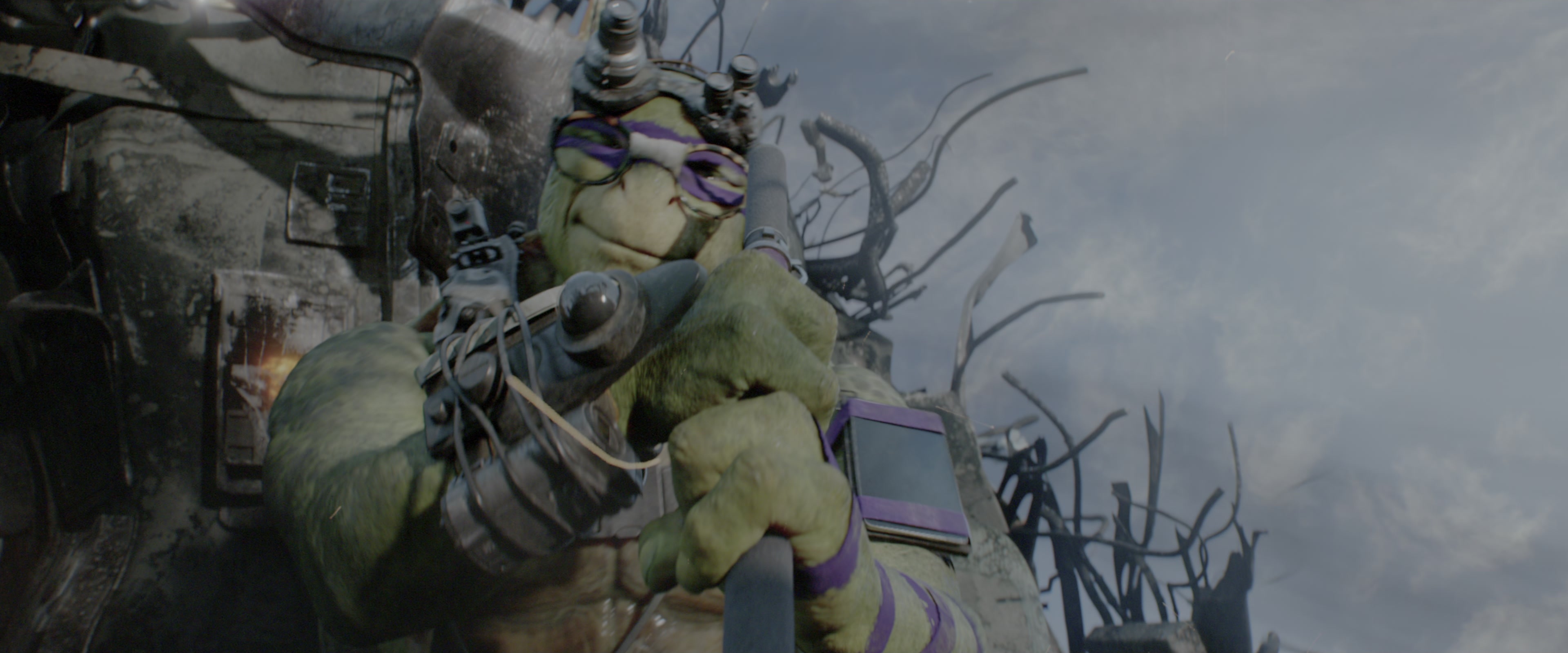 Teenage Mutant Ninja Turtles: Out of the Shadows (2016), wide, 2.40:1 — film still