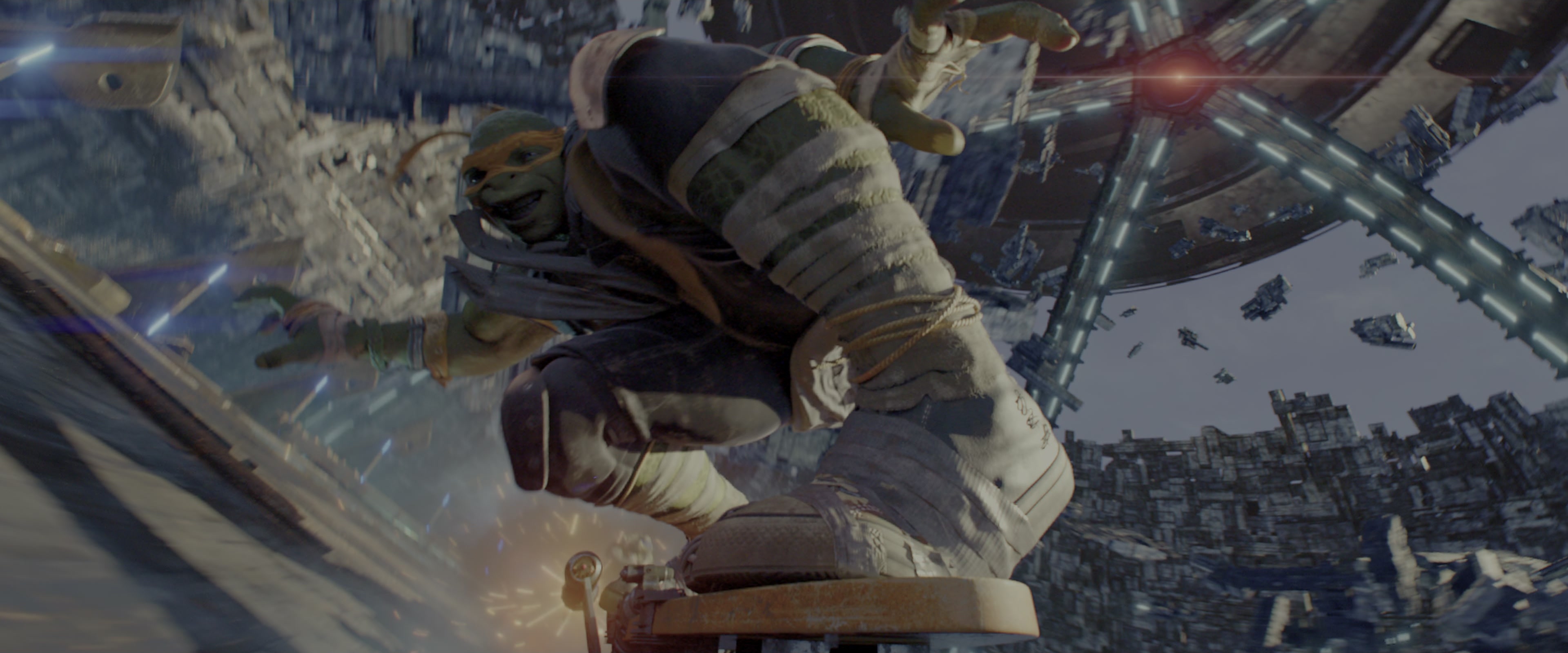Teenage Mutant Ninja Turtles: Out of the Shadows (2016), unknown, 2.40:1 — film still