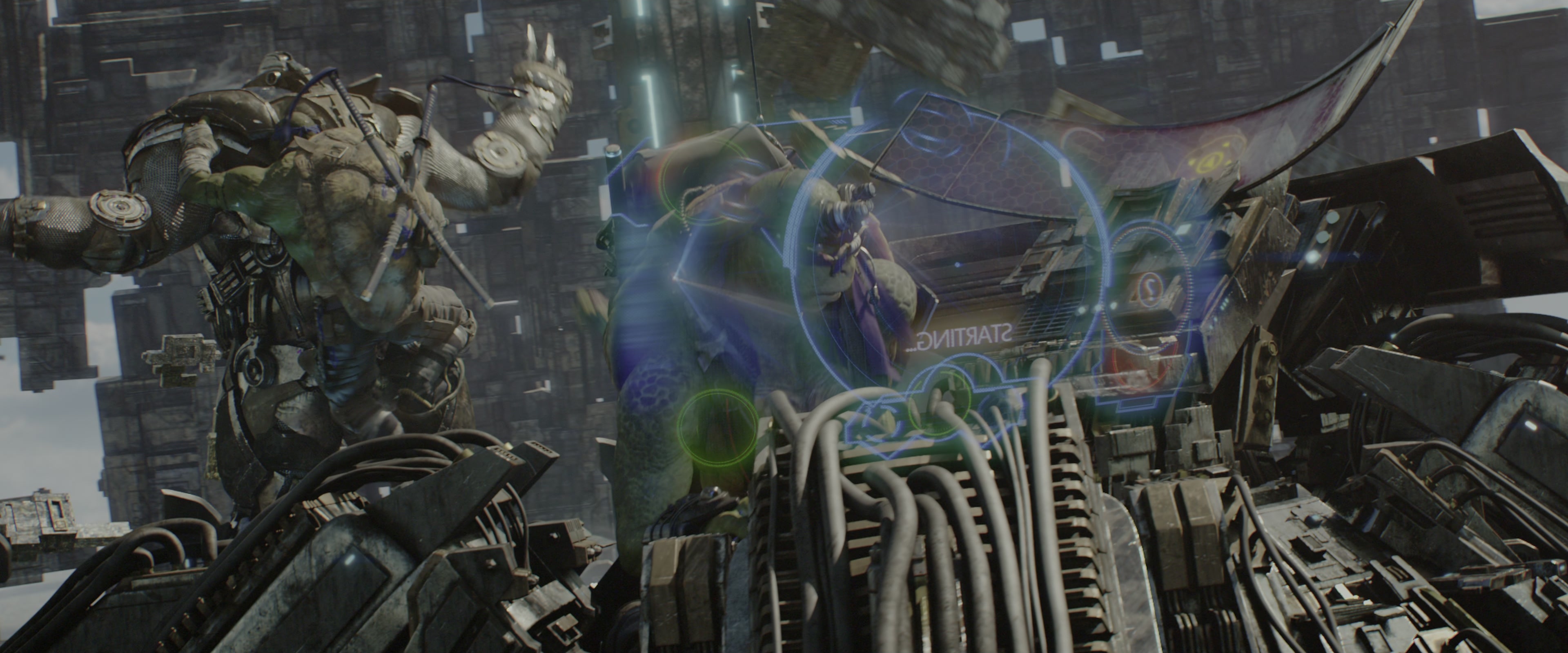 Teenage Mutant Ninja Turtles: Out of the Shadows (2016), wide, 2.40:1 — film still