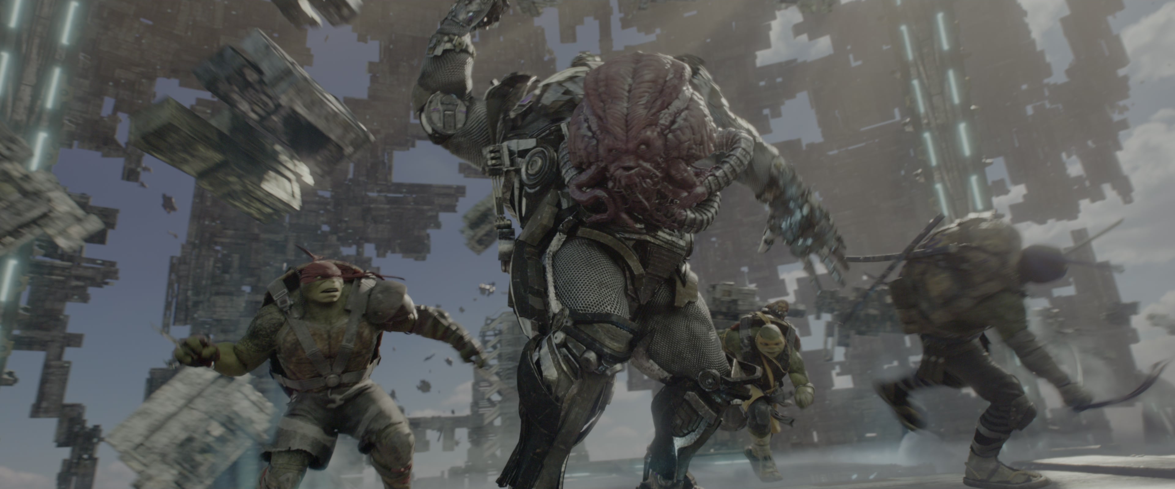Teenage Mutant Ninja Turtles: Out of the Shadows (2016), unknown, 2.40:1 — film still