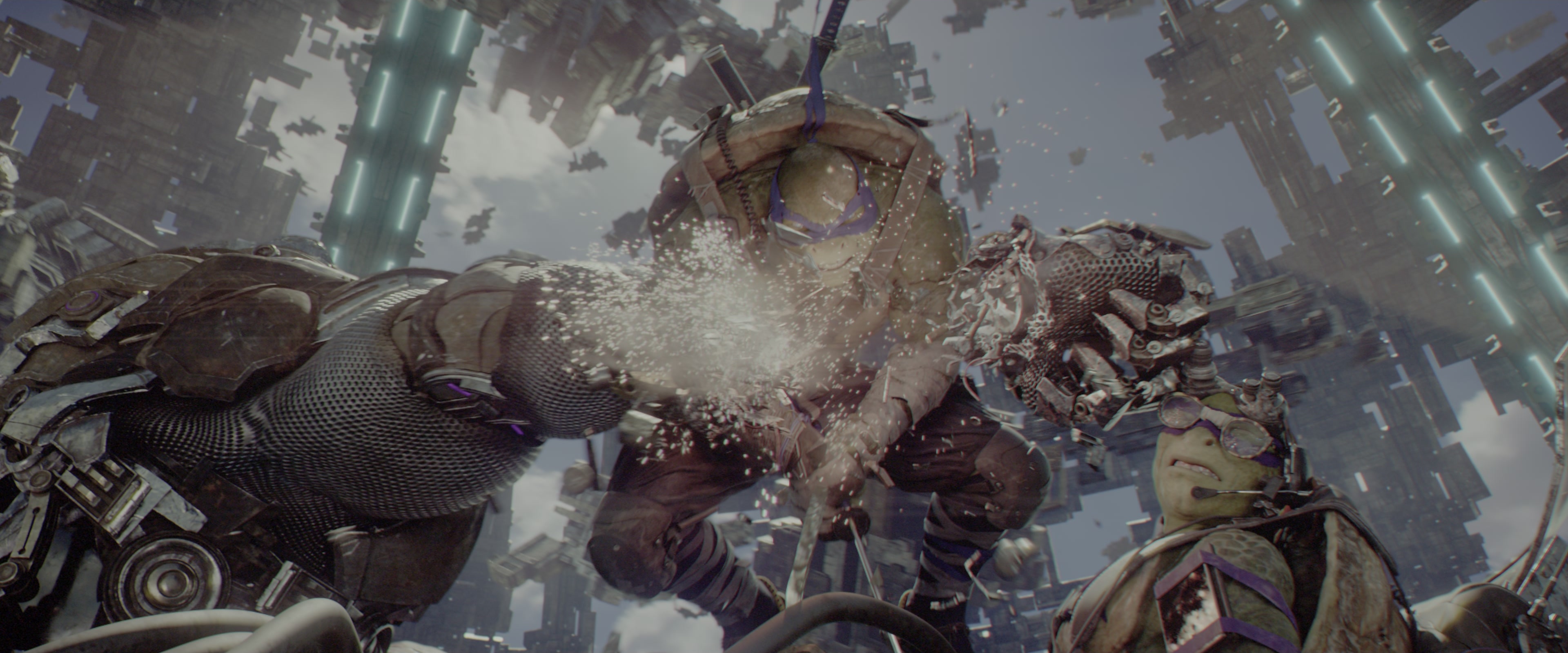 Teenage Mutant Ninja Turtles: Out of the Shadows (2016), wide, 2.40:1 — film still