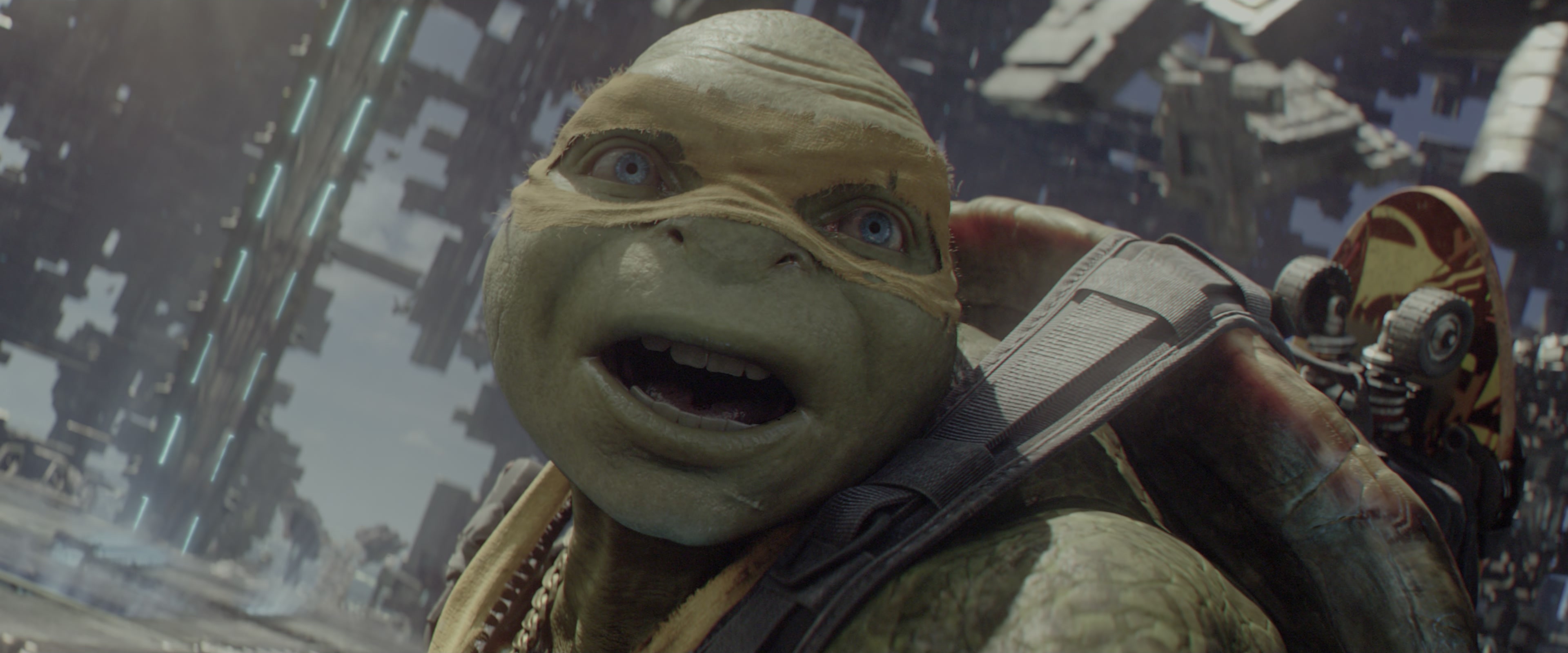 Teenage Mutant Ninja Turtles: Out of the Shadows (2016), wide, 2.40:1 — film still