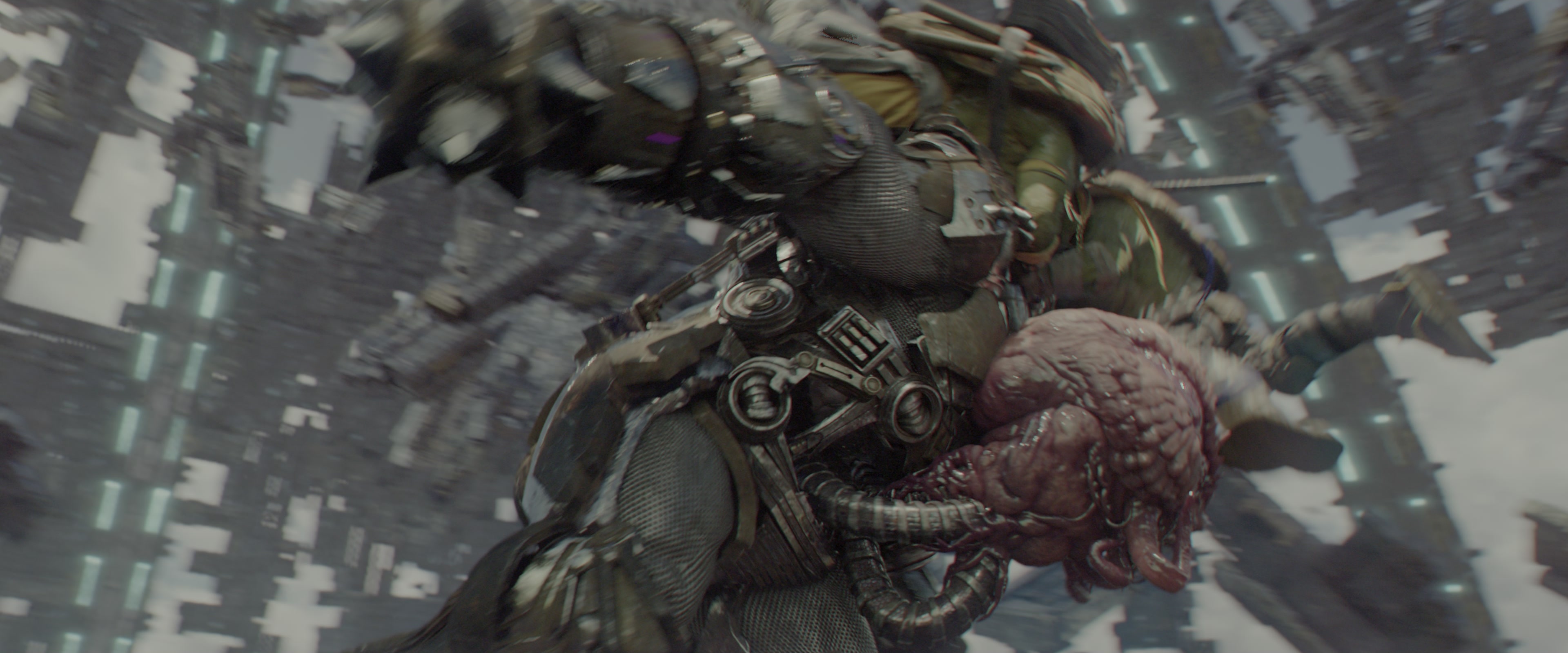 Teenage Mutant Ninja Turtles: Out of the Shadows (2016), wide, 2.40:1 — film still