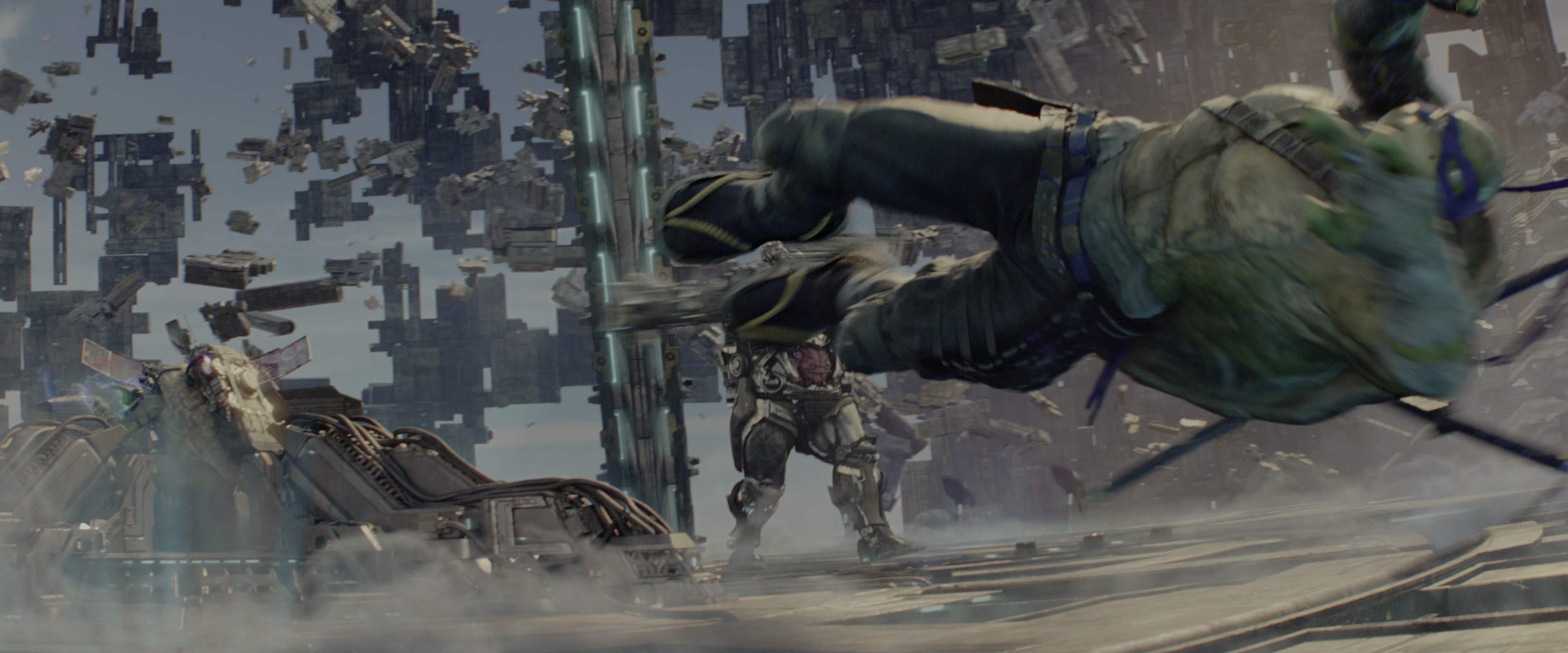 Teenage Mutant Ninja Turtles: Out of the Shadows (2016), wide, 2.40:1 — film still