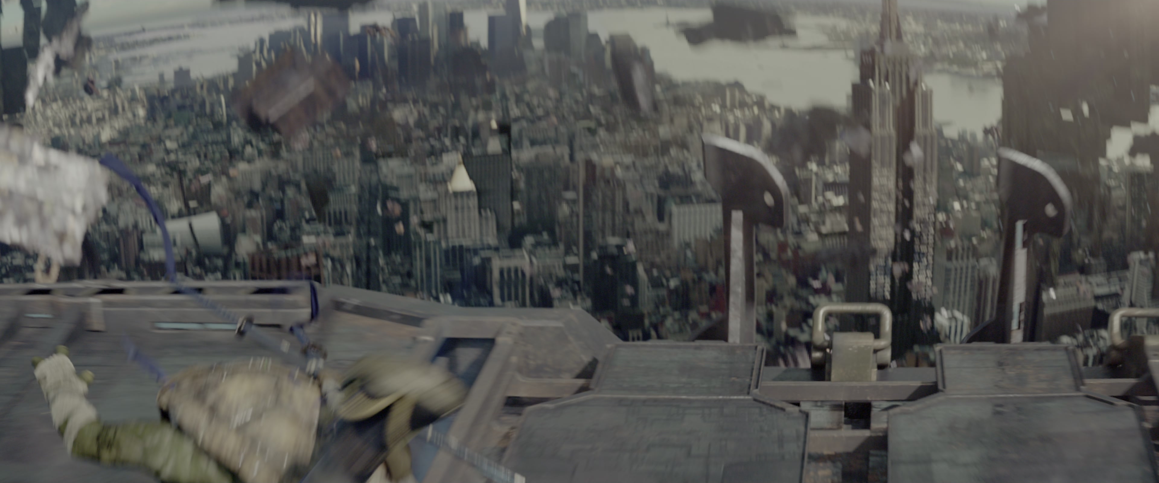 Teenage Mutant Ninja Turtles: Out of the Shadows (2016), wide, 2.40:1 — film still