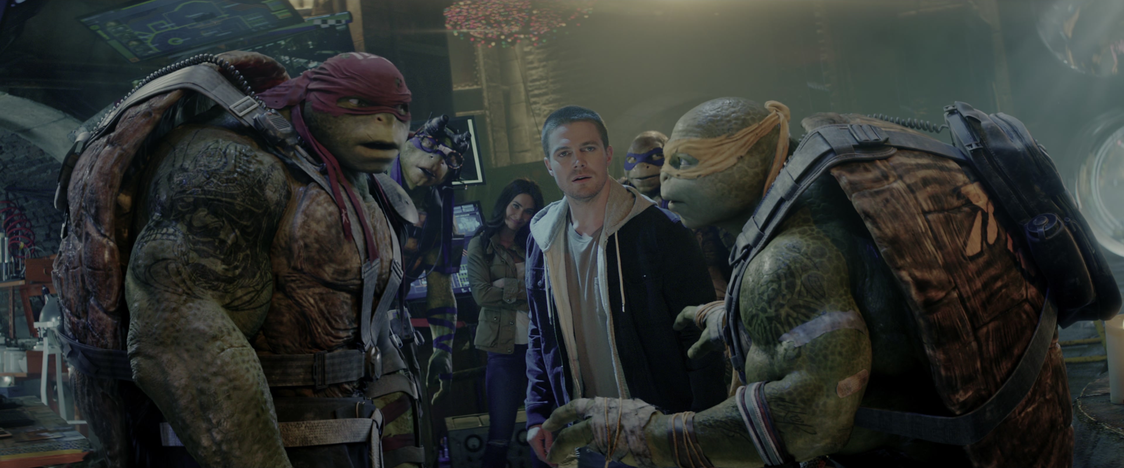 Teenage Mutant Ninja Turtles: Out of the Shadows (2016), wide, 2.40:1 — film still