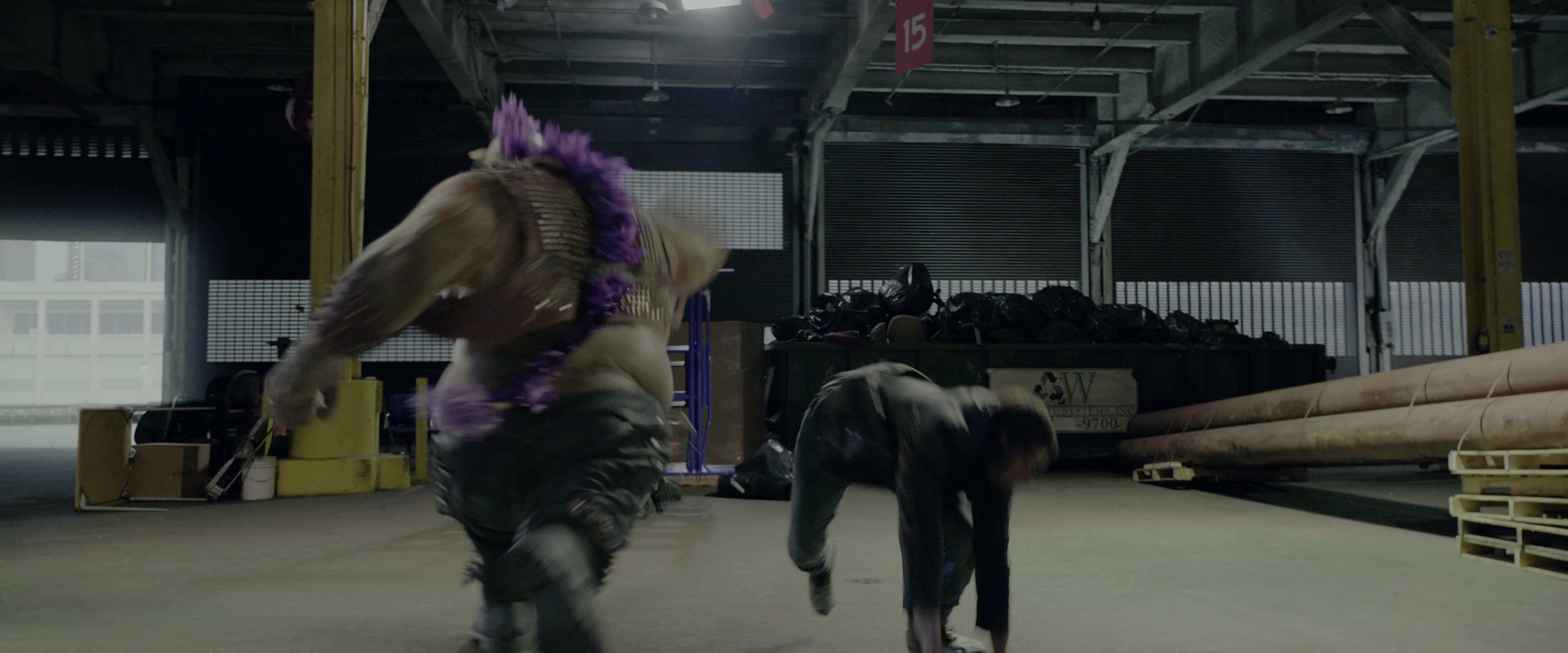 Teenage Mutant Ninja Turtles: Out of the Shadows (2016), wide, 2.40:1 — film still