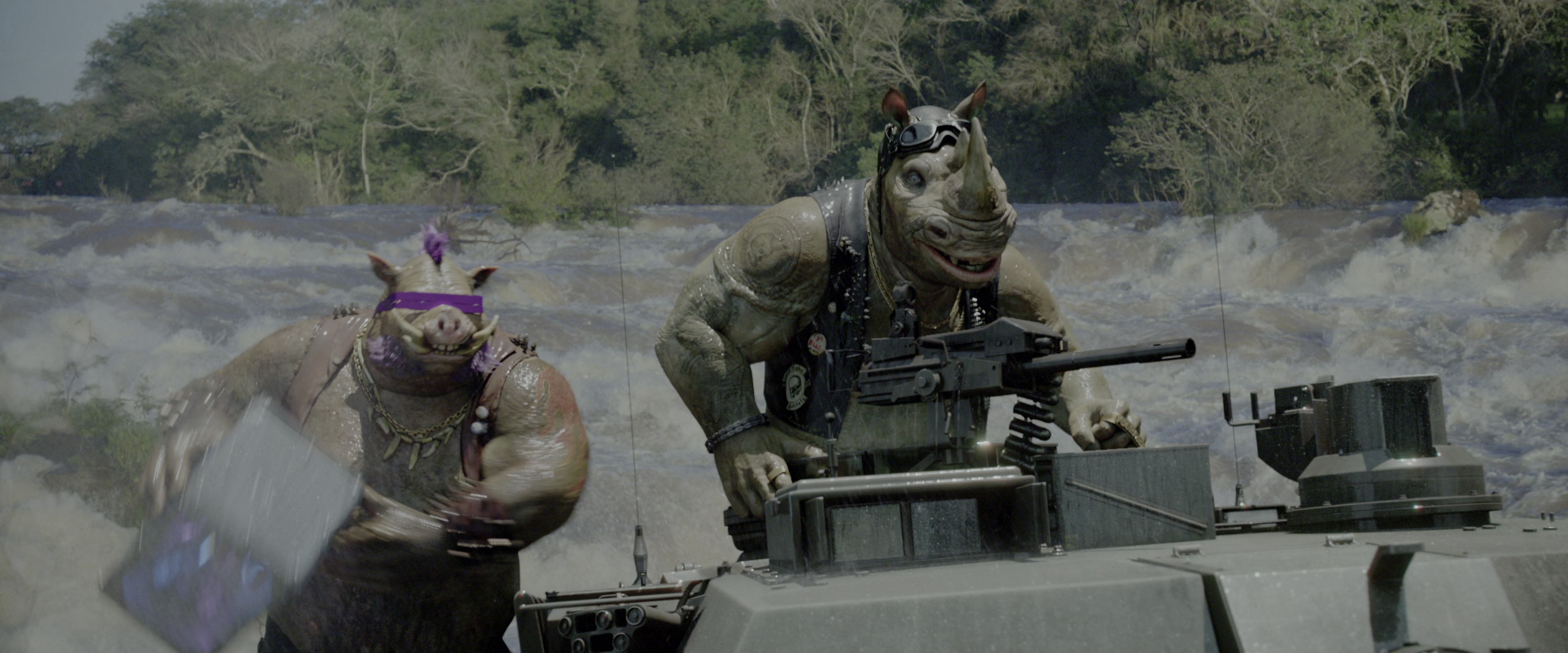 Teenage Mutant Ninja Turtles: Out of the Shadows (2016), wide, 2.40:1 — film still
