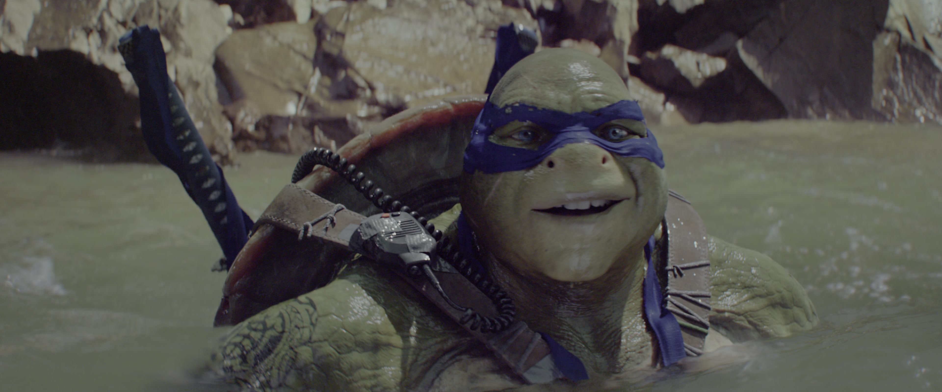 Teenage Mutant Ninja Turtles: Out of the Shadows (2016), wide, 2.40:1 — film still