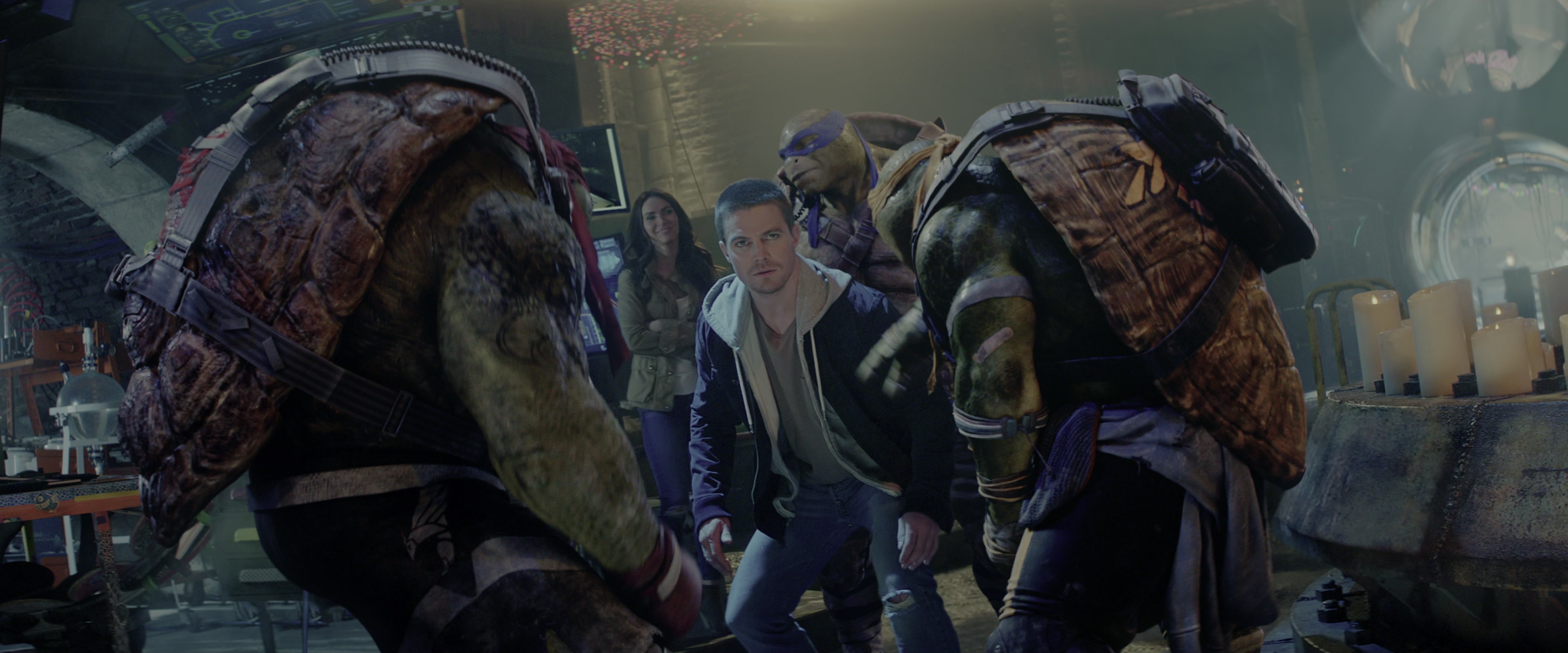 Teenage Mutant Ninja Turtles: Out of the Shadows (2016), wide, 2.40:1 — film still
