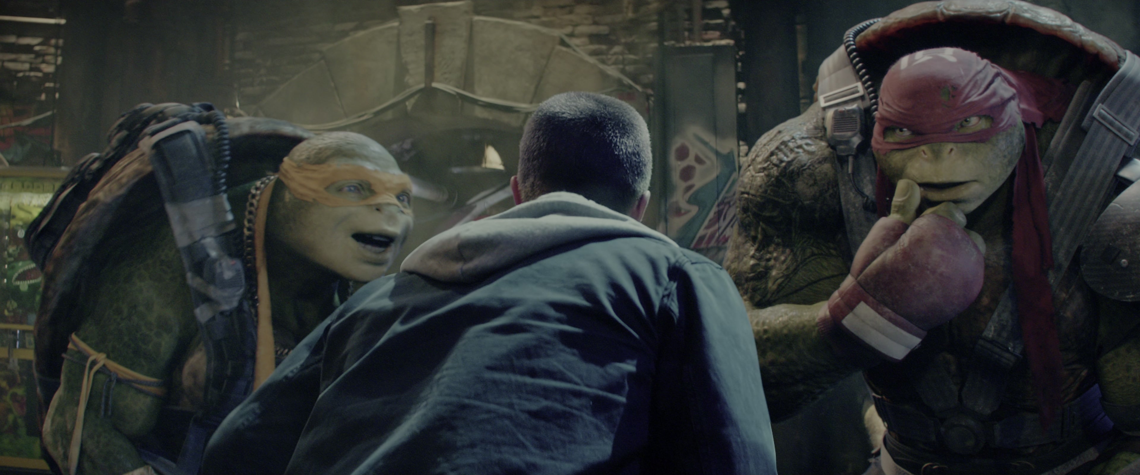 Teenage Mutant Ninja Turtles: Out of the Shadows (2016), wide, 2.40:1 — film still