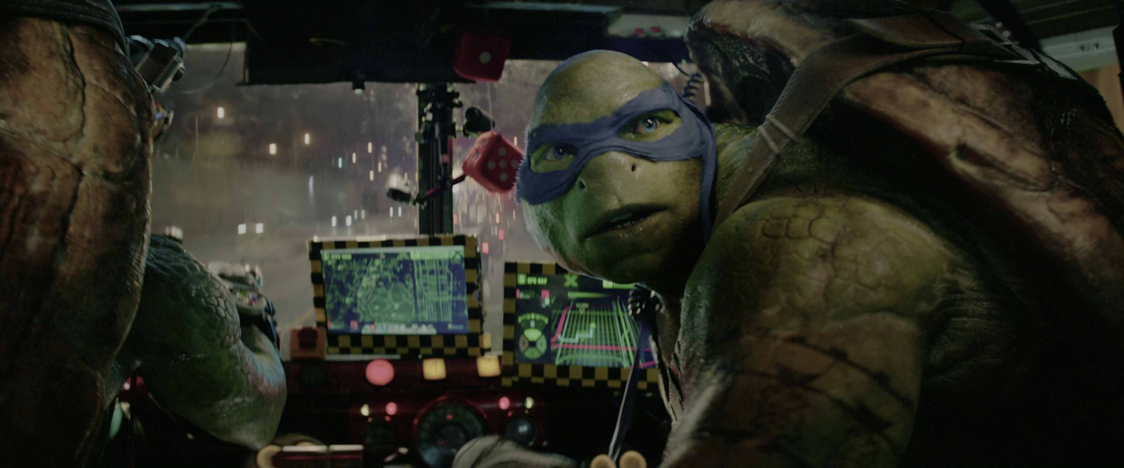 Teenage Mutant Ninja Turtles: Out of the Shadows (2016), wide, 2.40:1 — film still