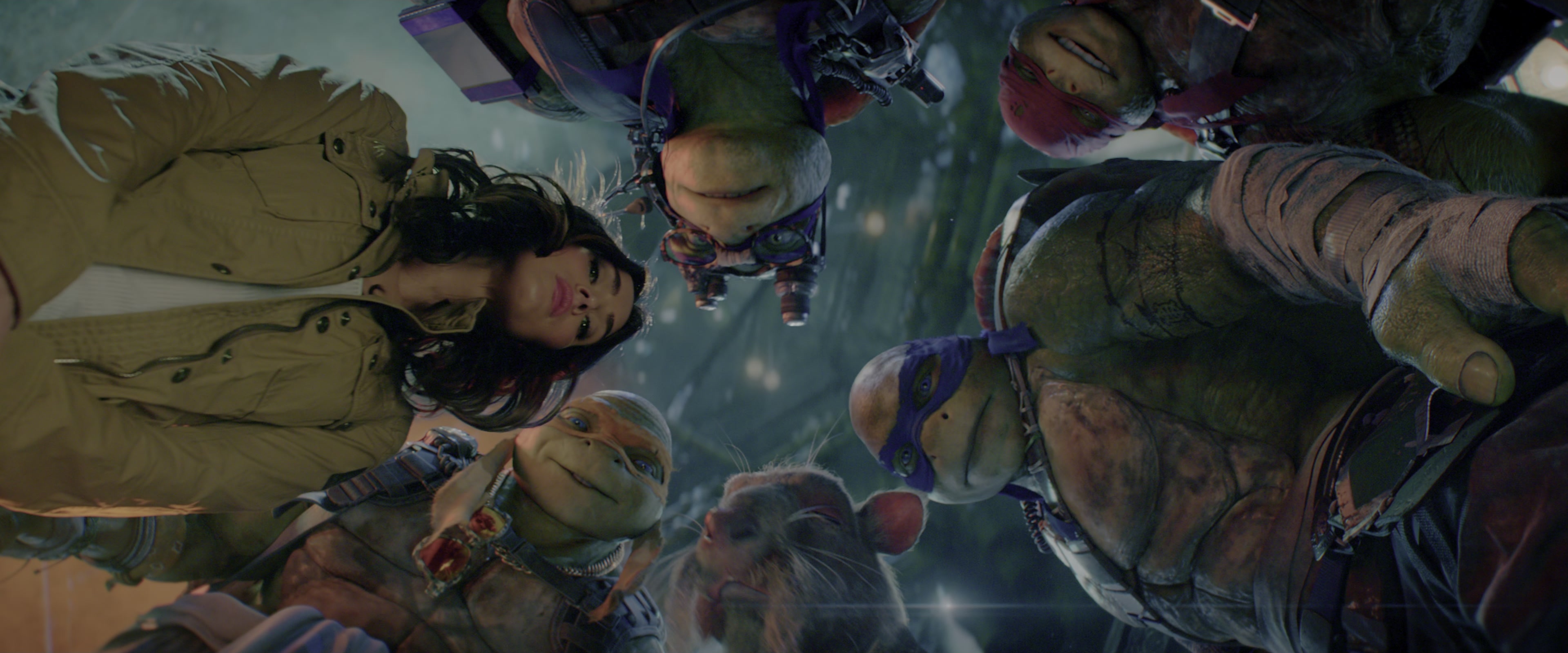 Teenage Mutant Ninja Turtles: Out of the Shadows (2016), wide, 2.40:1 — film still