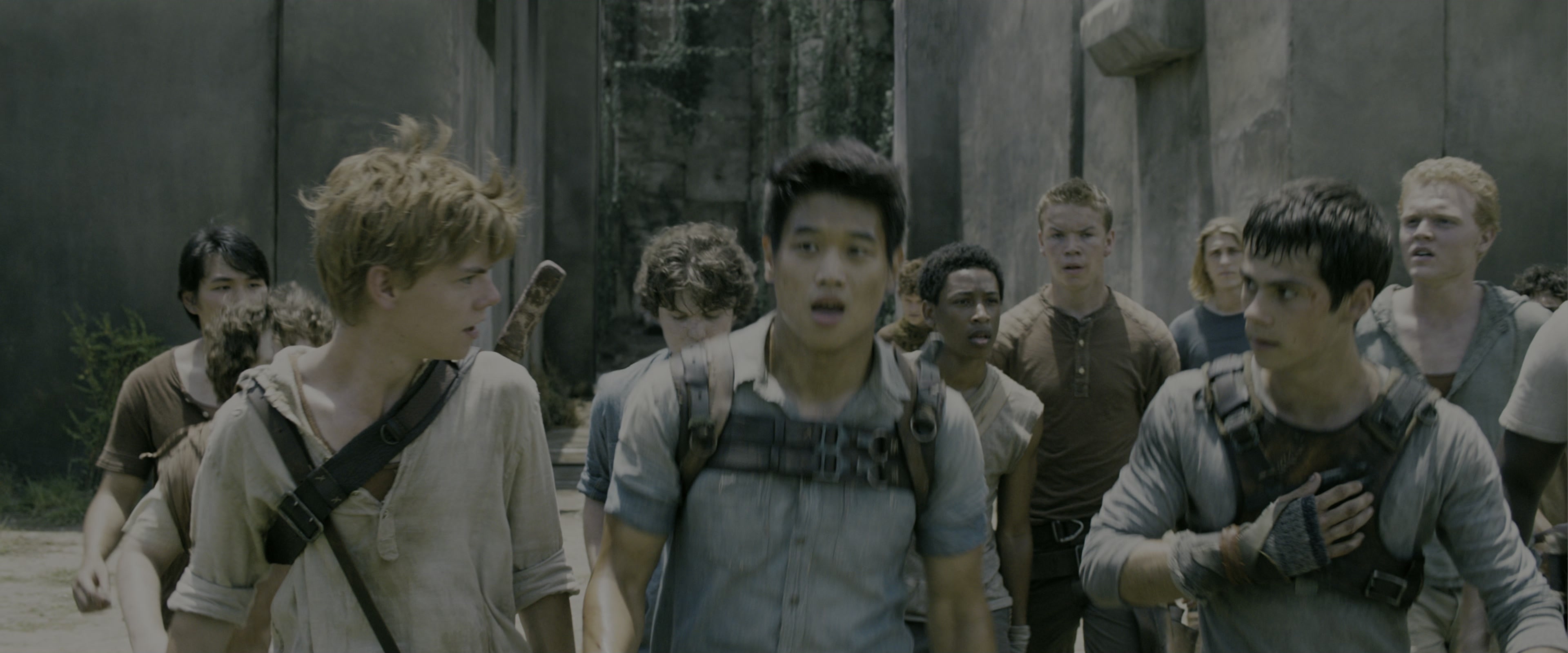 The Maze Runner (2014), wide, 2.40:1 — film still