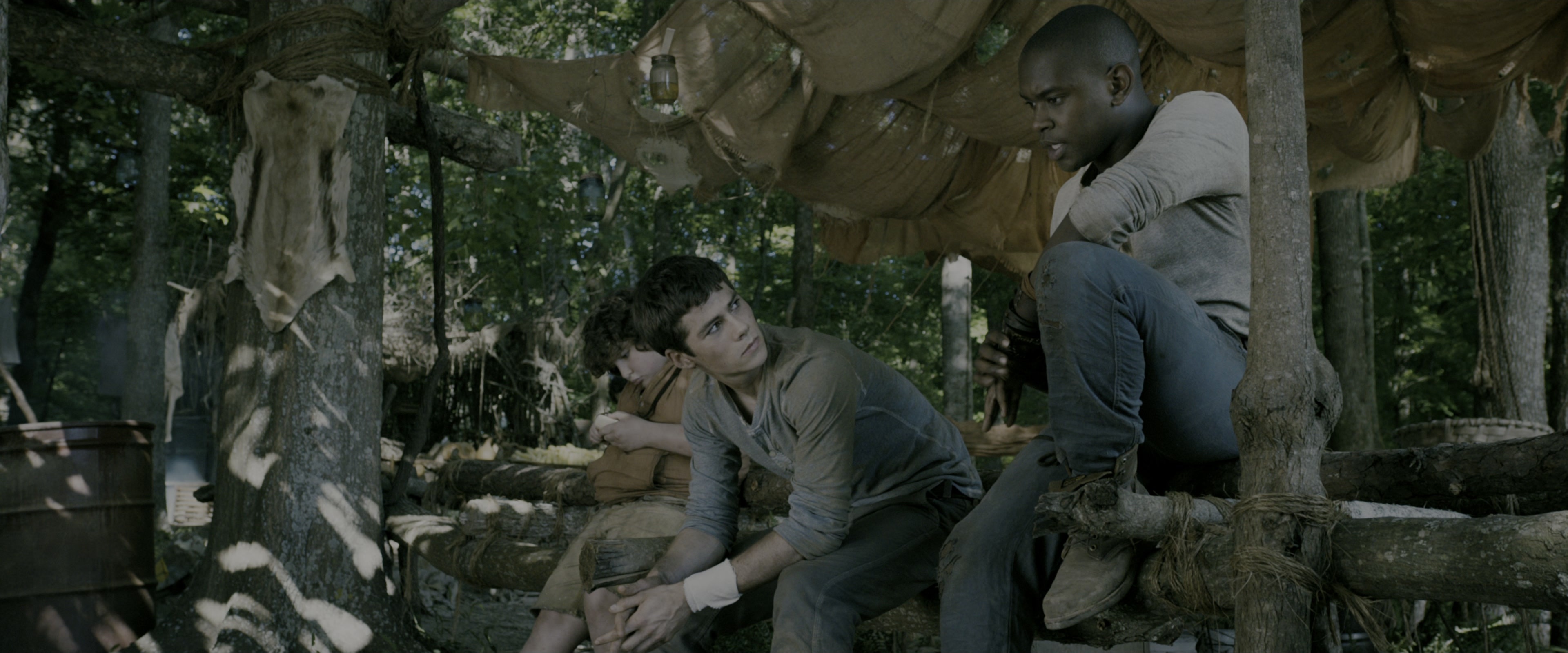 The Maze Runner (2014), wide, 2.40:1 — film still