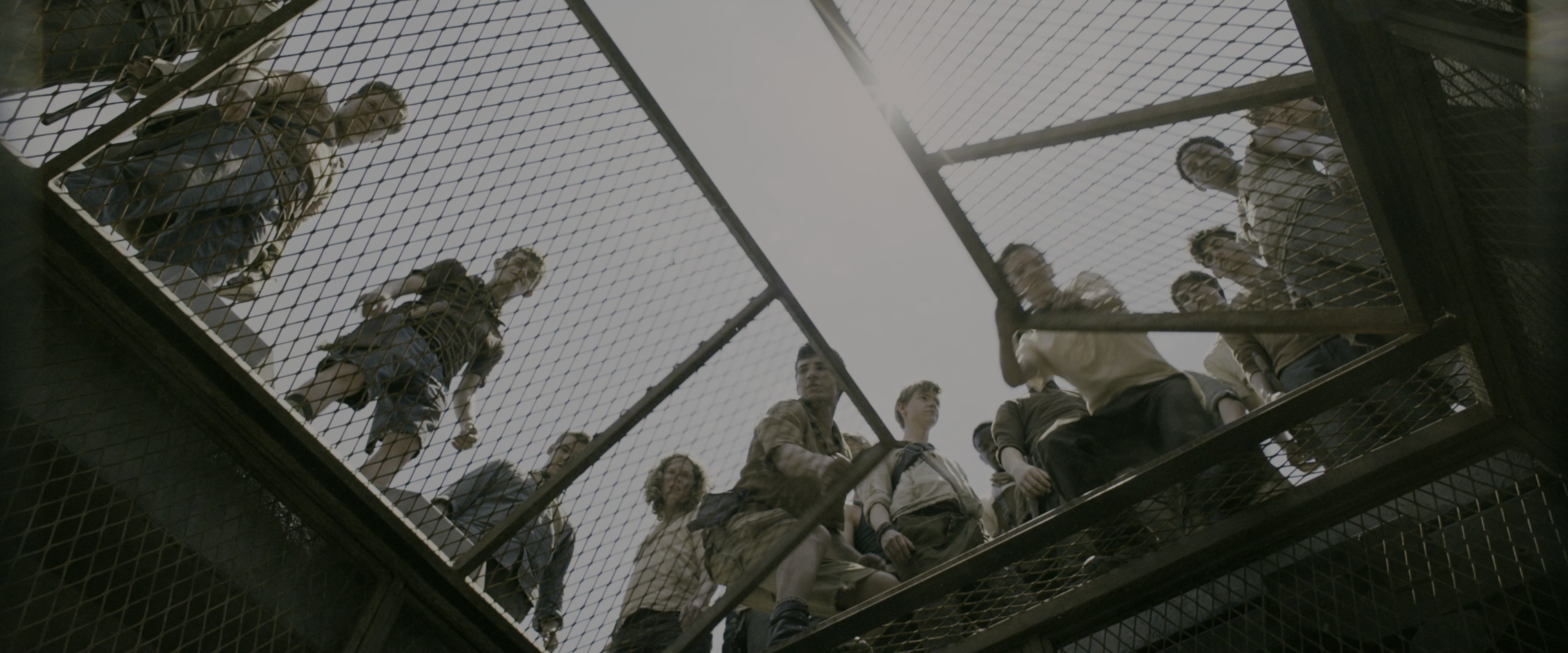 The Maze Runner (2014), wide, 2.40:1 — film still