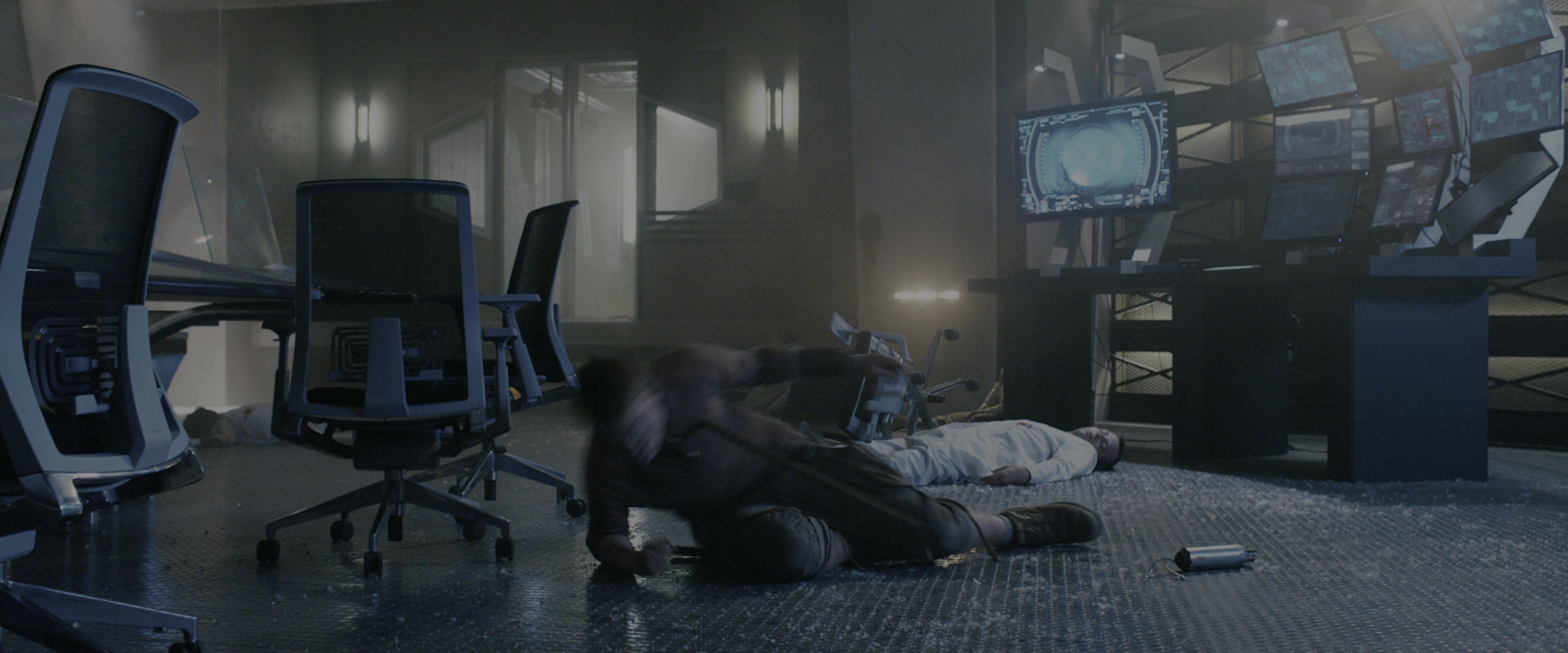 The Maze Runner (2014), wide, 2.40:1 — film still