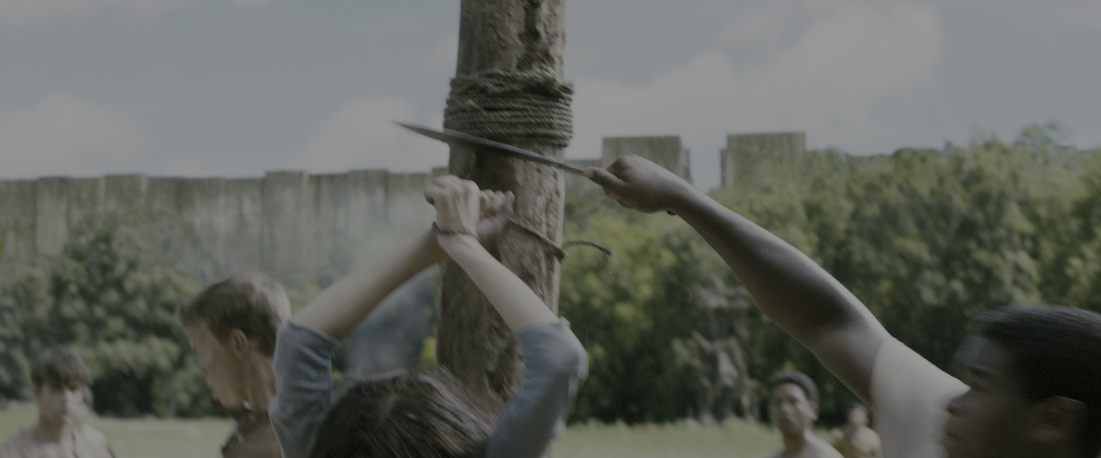 The Maze Runner (2014), wide, 2.40:1 — film still