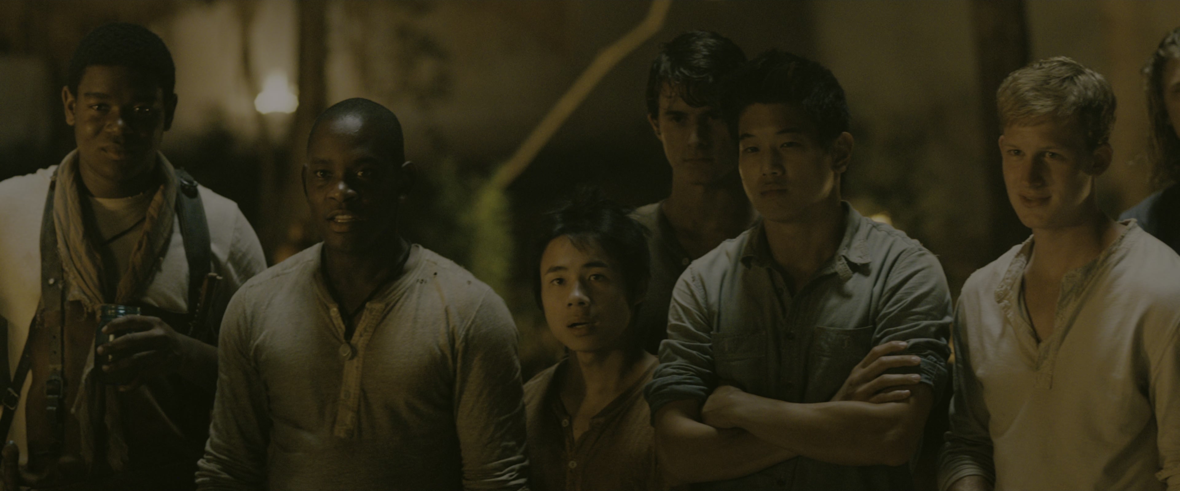 The Maze Runner (2014), wide, 2.40:1 — film still