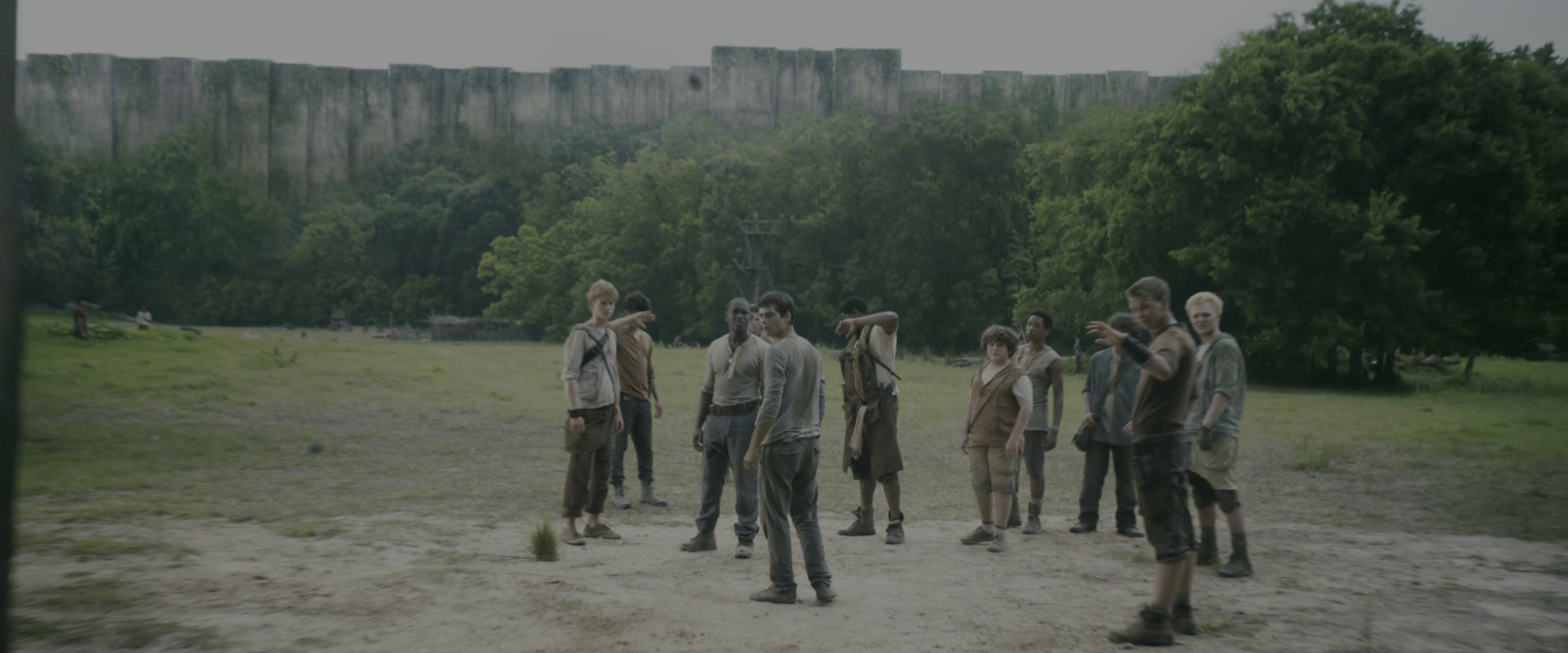 The Maze Runner (2014), wide, 2.40:1 — film still