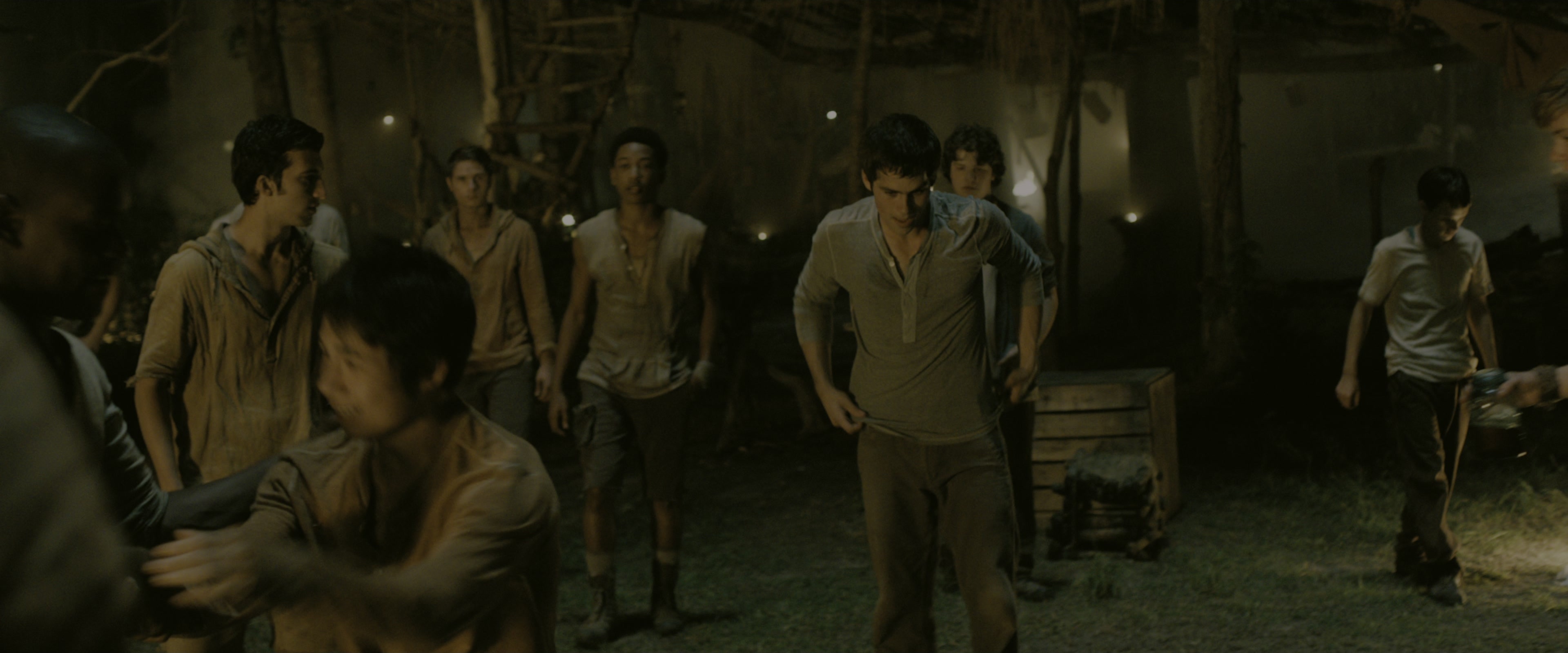 The Maze Runner (2014), wide, 2.40:1 — film still