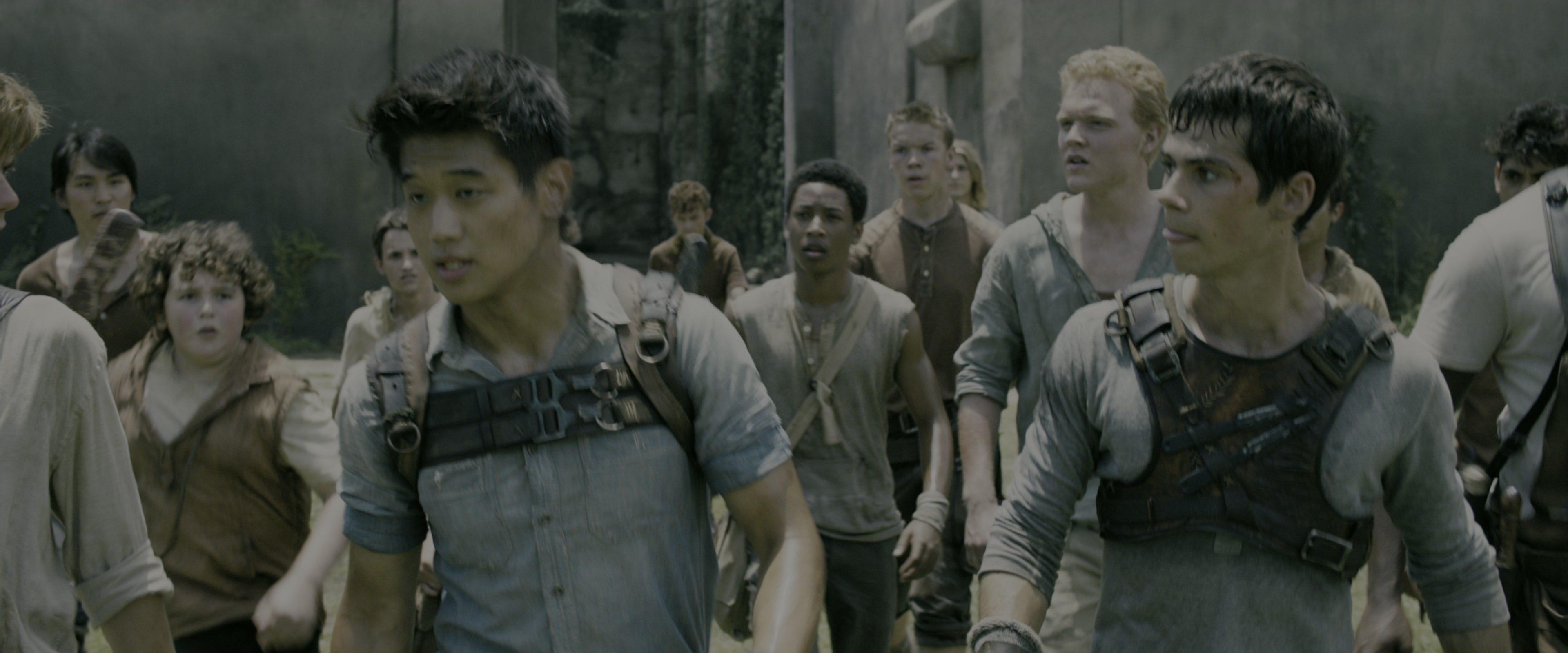 The Maze Runner (2014), wide, 2.40:1 — film still