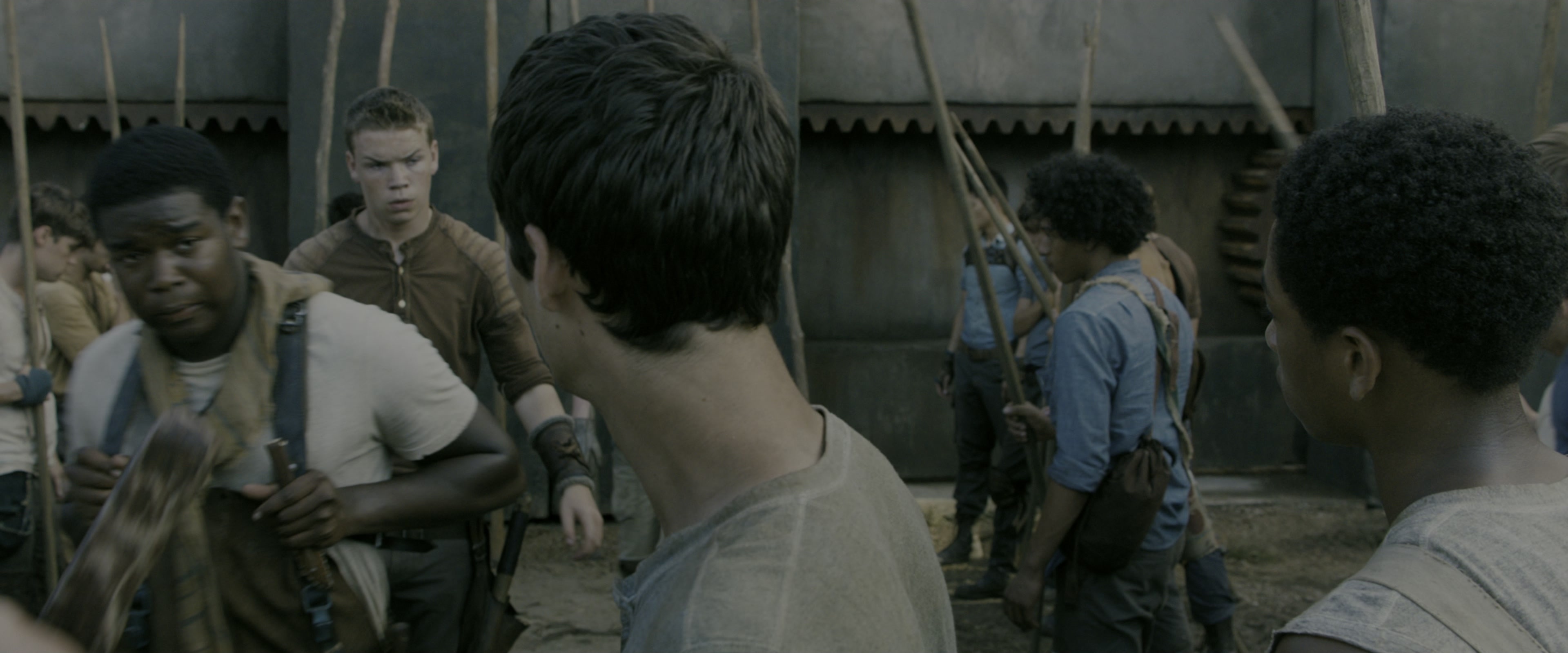 The Maze Runner (2014), wide, 2.40:1 — film still