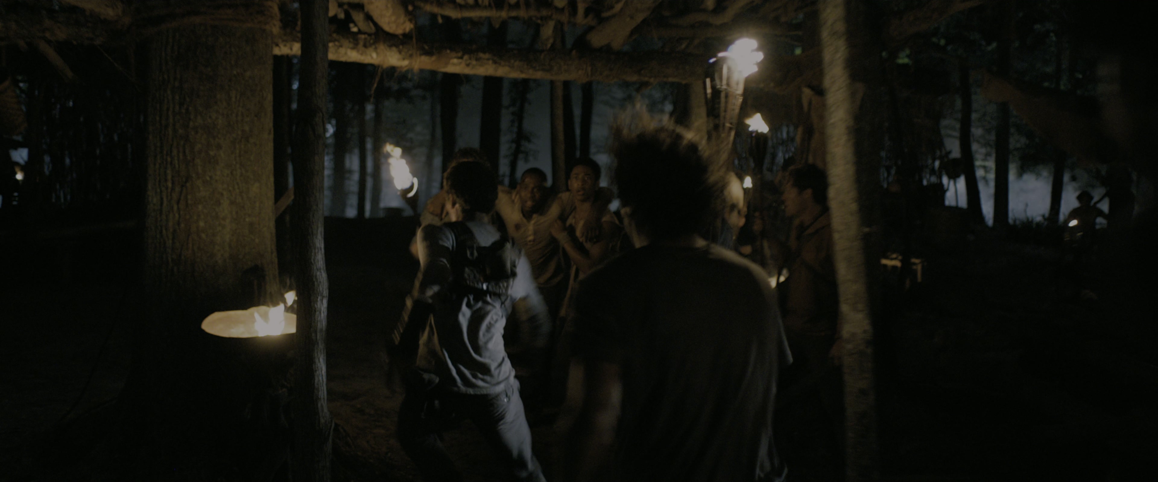 The Maze Runner (2014), wide, 2.40:1 — film still