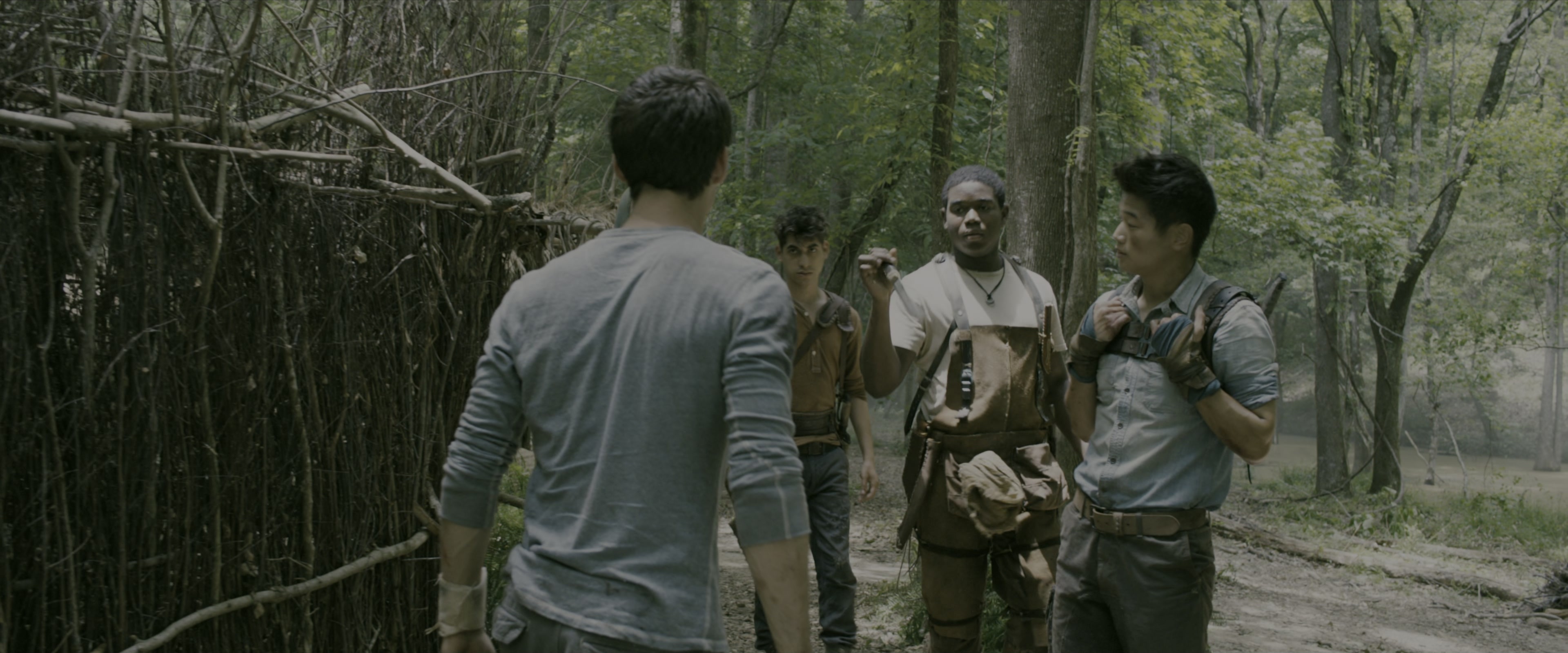The Maze Runner (2014), wide, 2.40:1 — film still