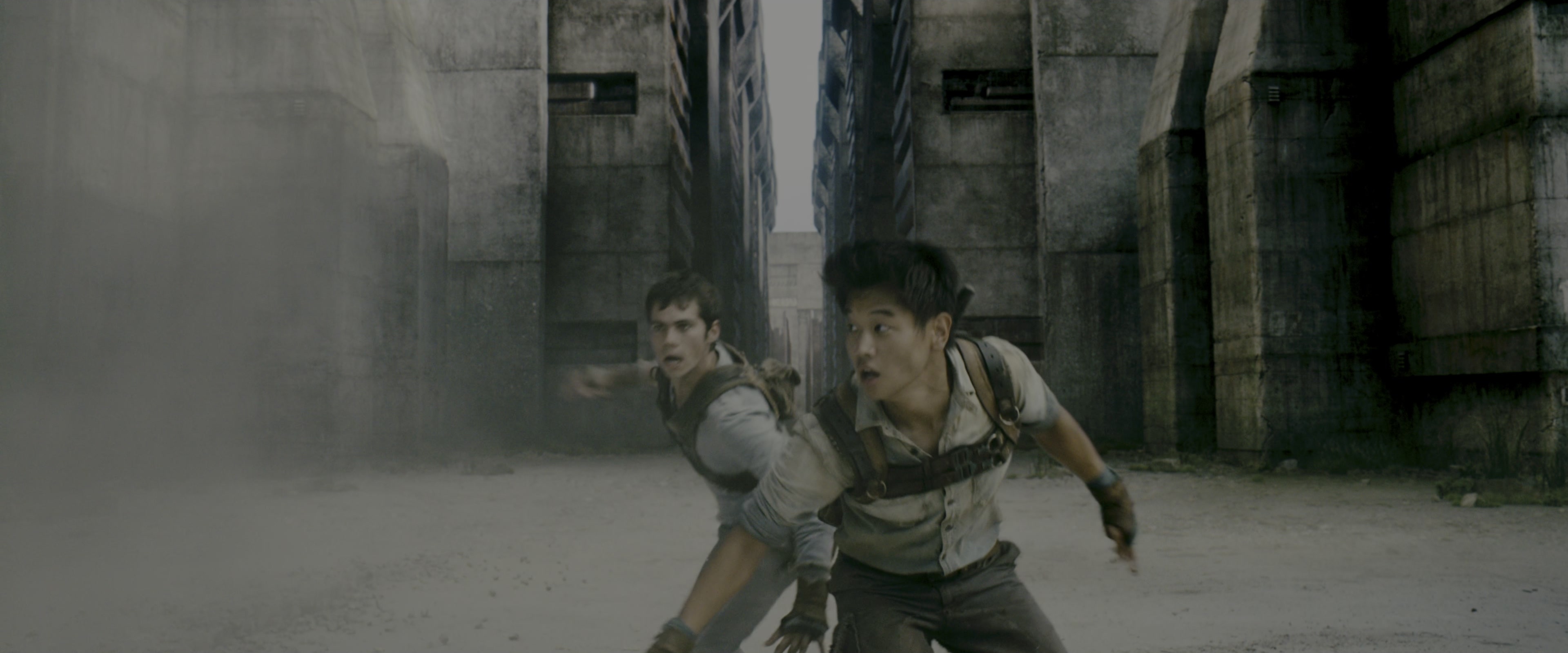 The Maze Runner (2014), wide, 2.40:1 — film still
