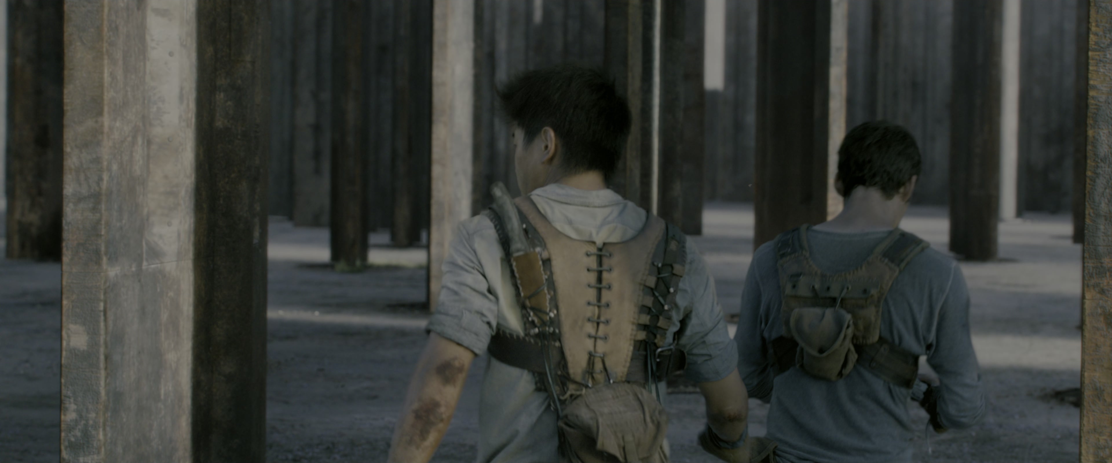 The Maze Runner (2014), wide, 2.40:1 — film still