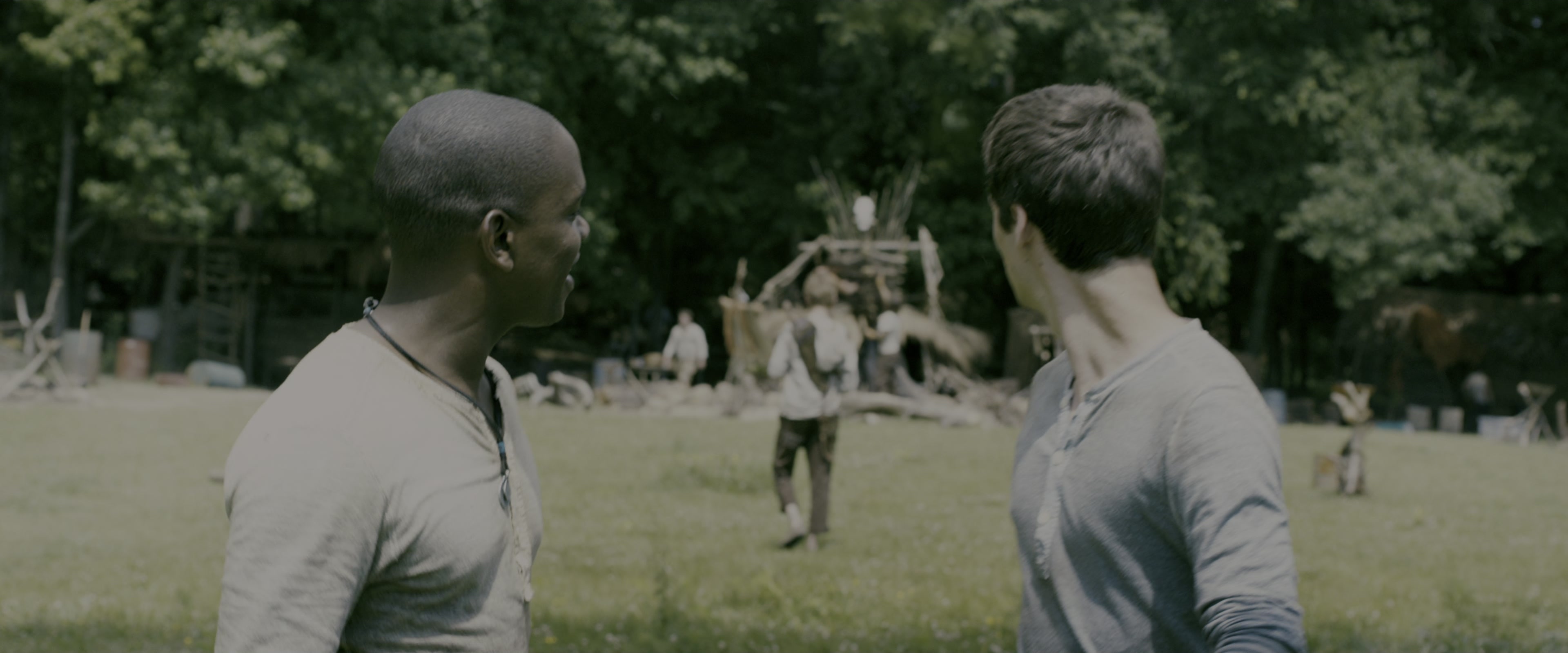 The Maze Runner (2014), wide, 2.40:1 — film still