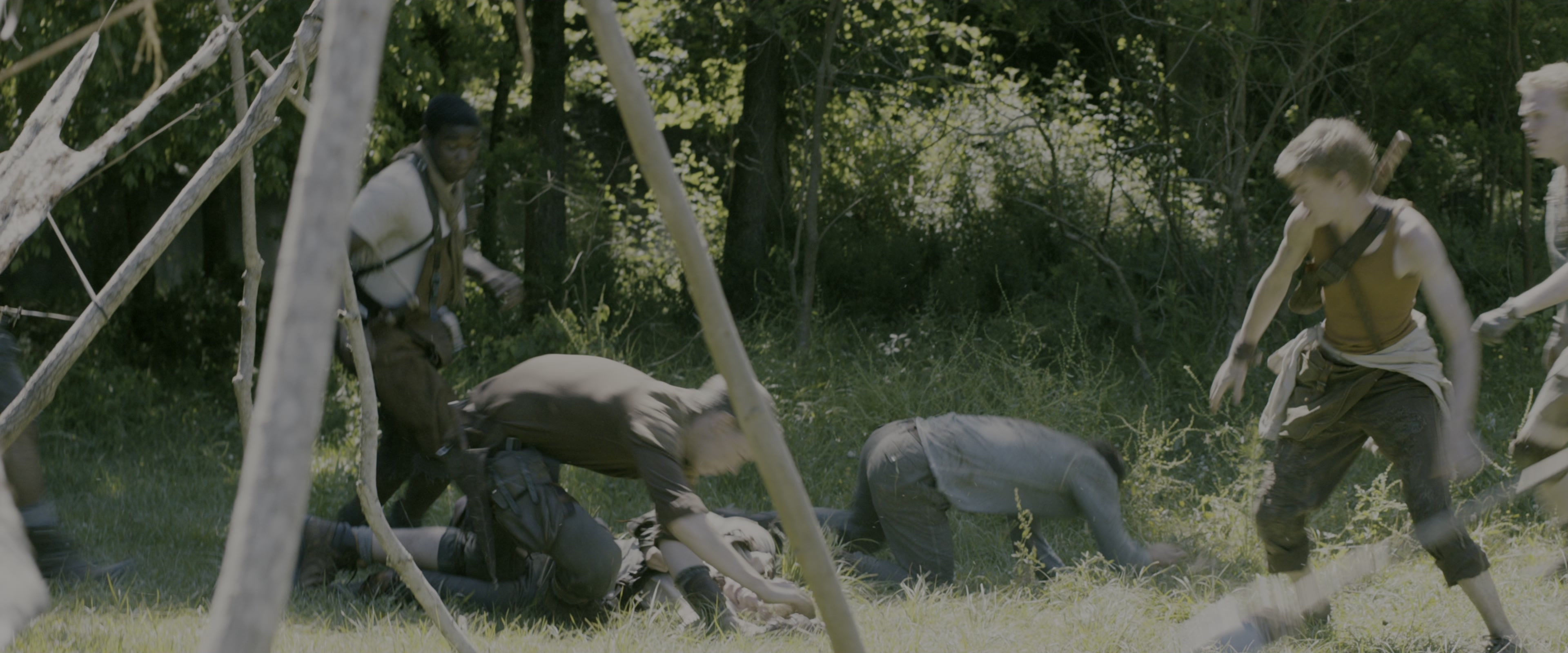 The Maze Runner (2014), wide, 2.40:1 — film still