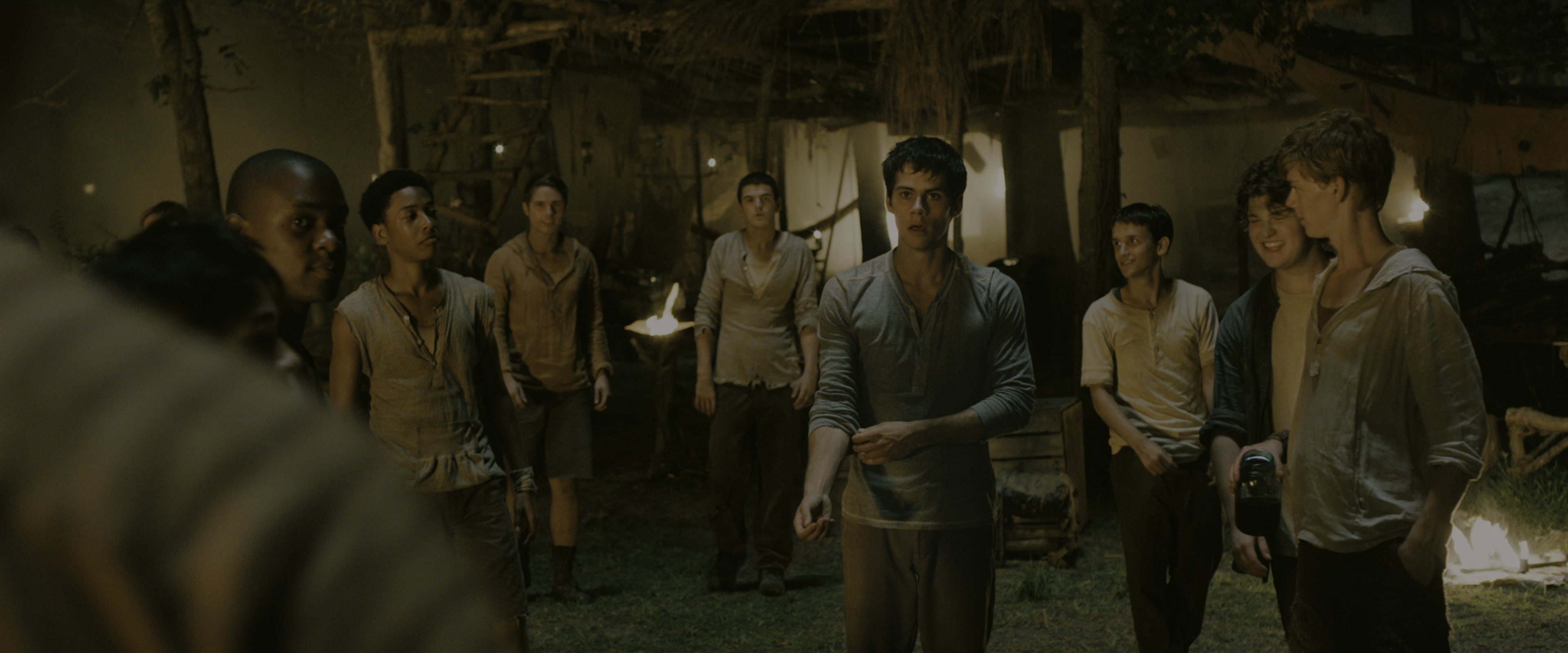 The Maze Runner (2014), wide, 2.40:1 — film still