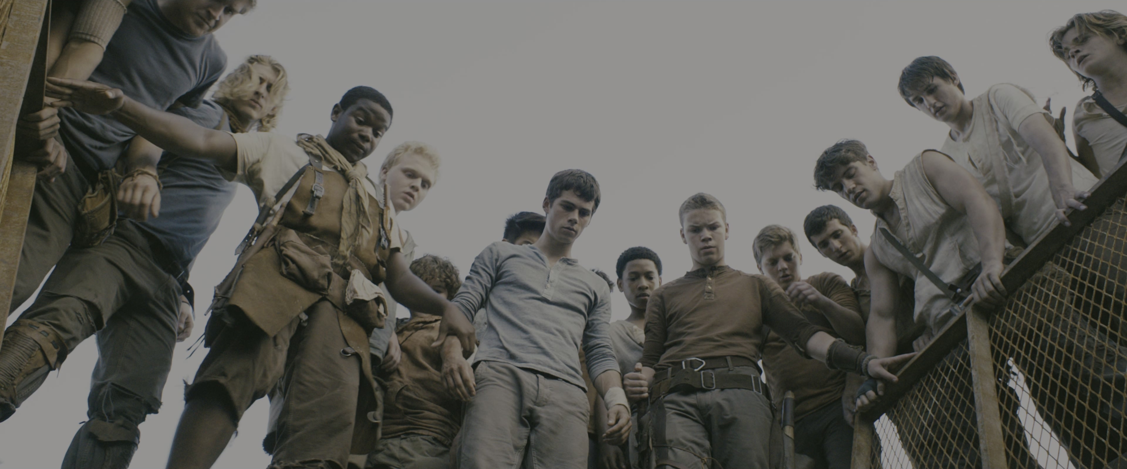 The Maze Runner (2014), wide, 2.40:1 — film still
