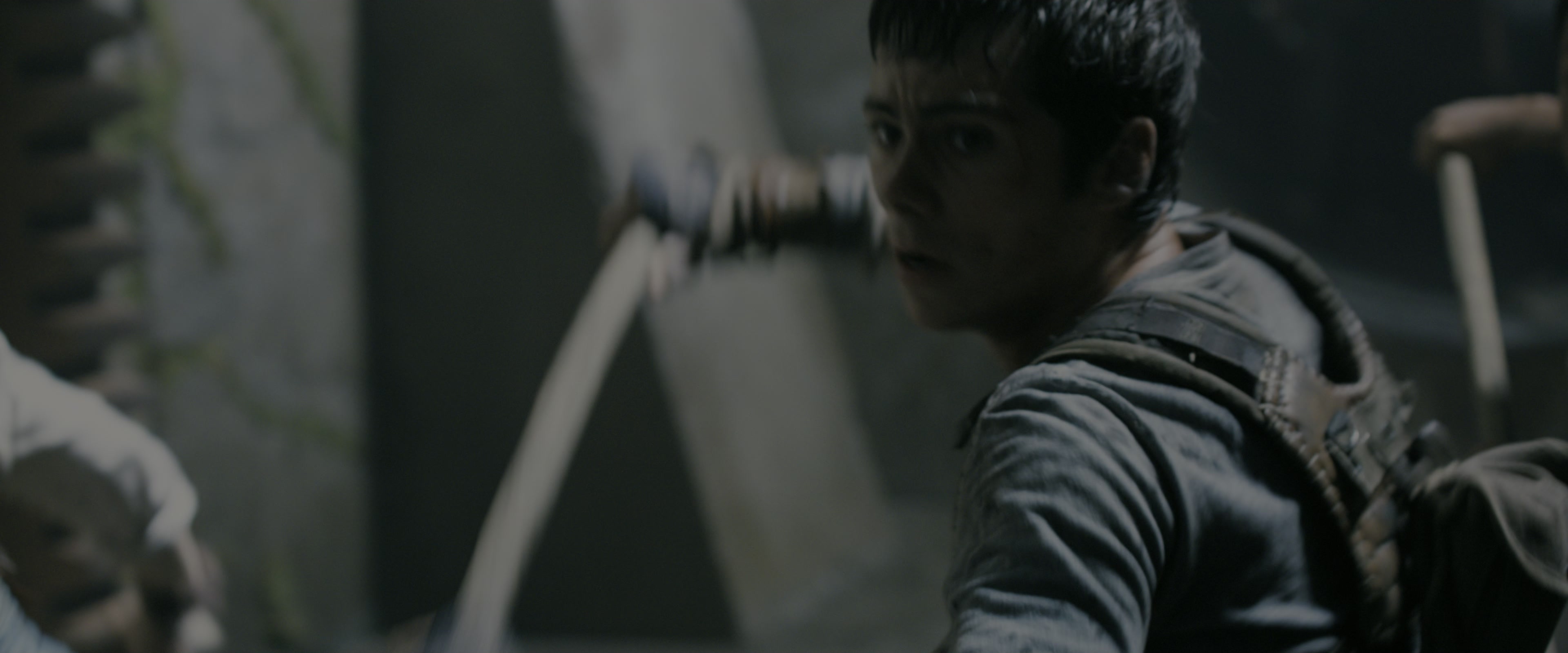 The Maze Runner (2014), wide, 2.40:1 — film still