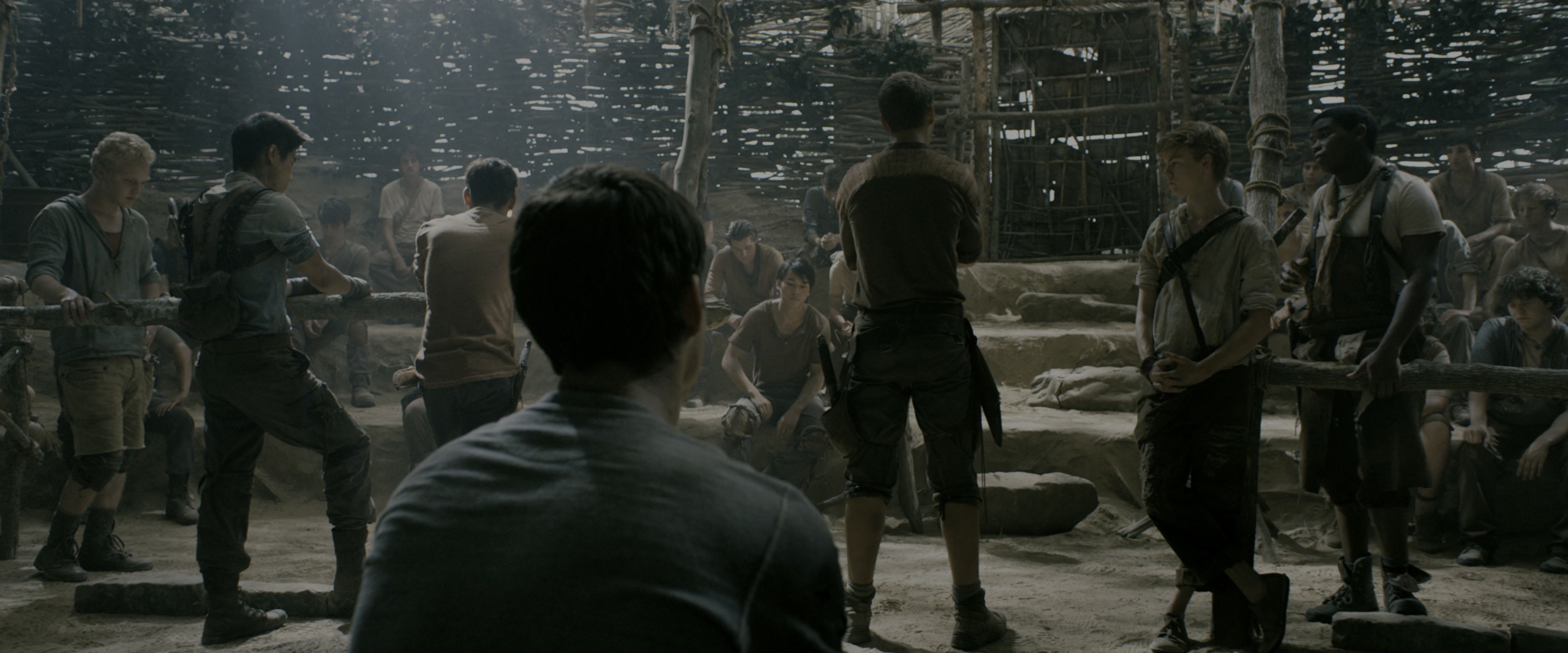 The Maze Runner (2014), wide, 2.40:1 — film still