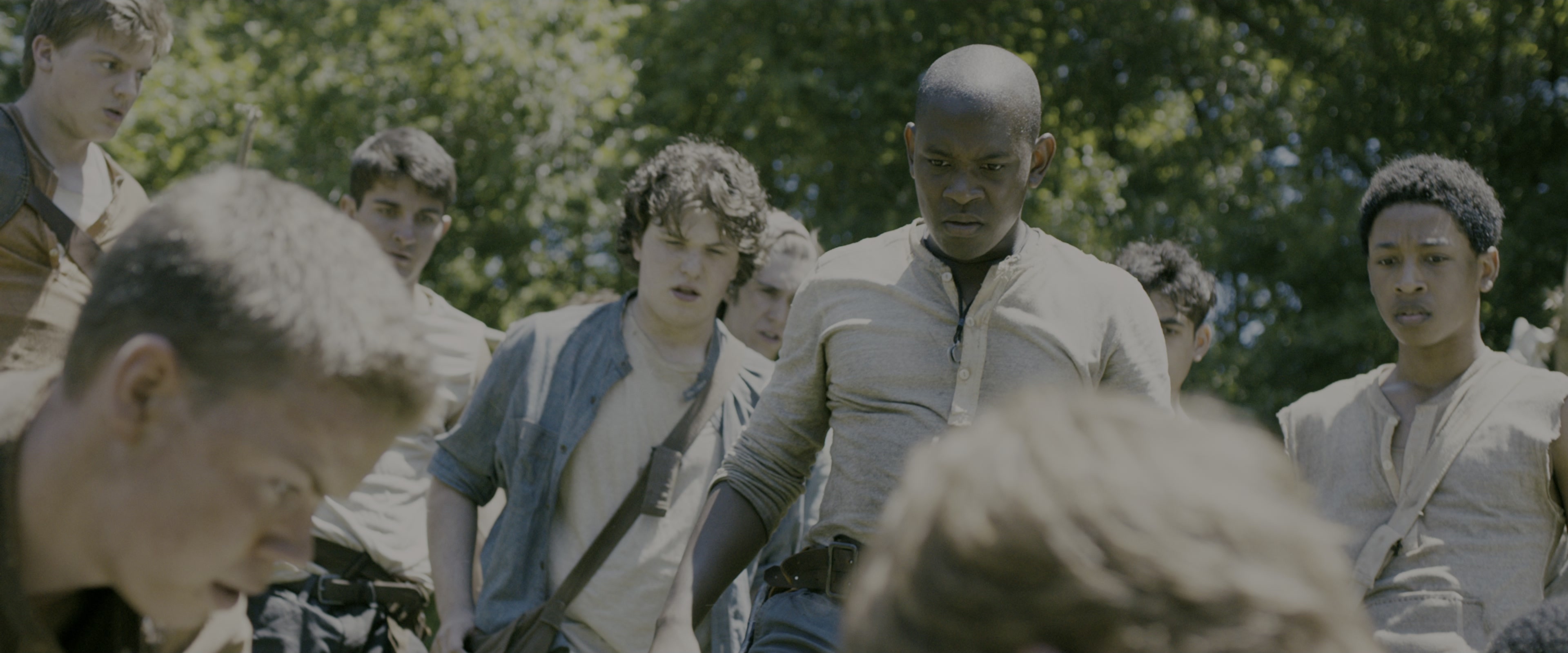 The Maze Runner (2014), wide, 2.40:1 — film still