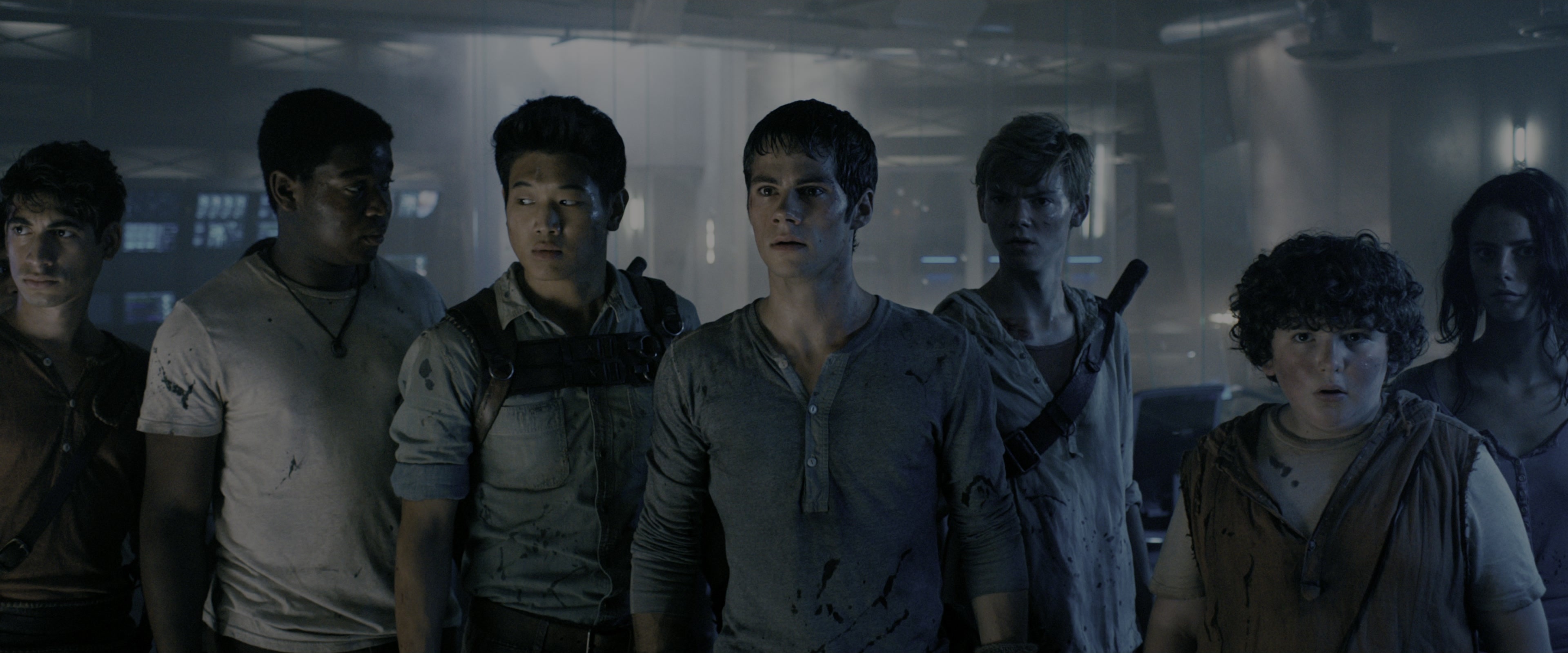 The Maze Runner (2014), wide, 2.40:1 — film still