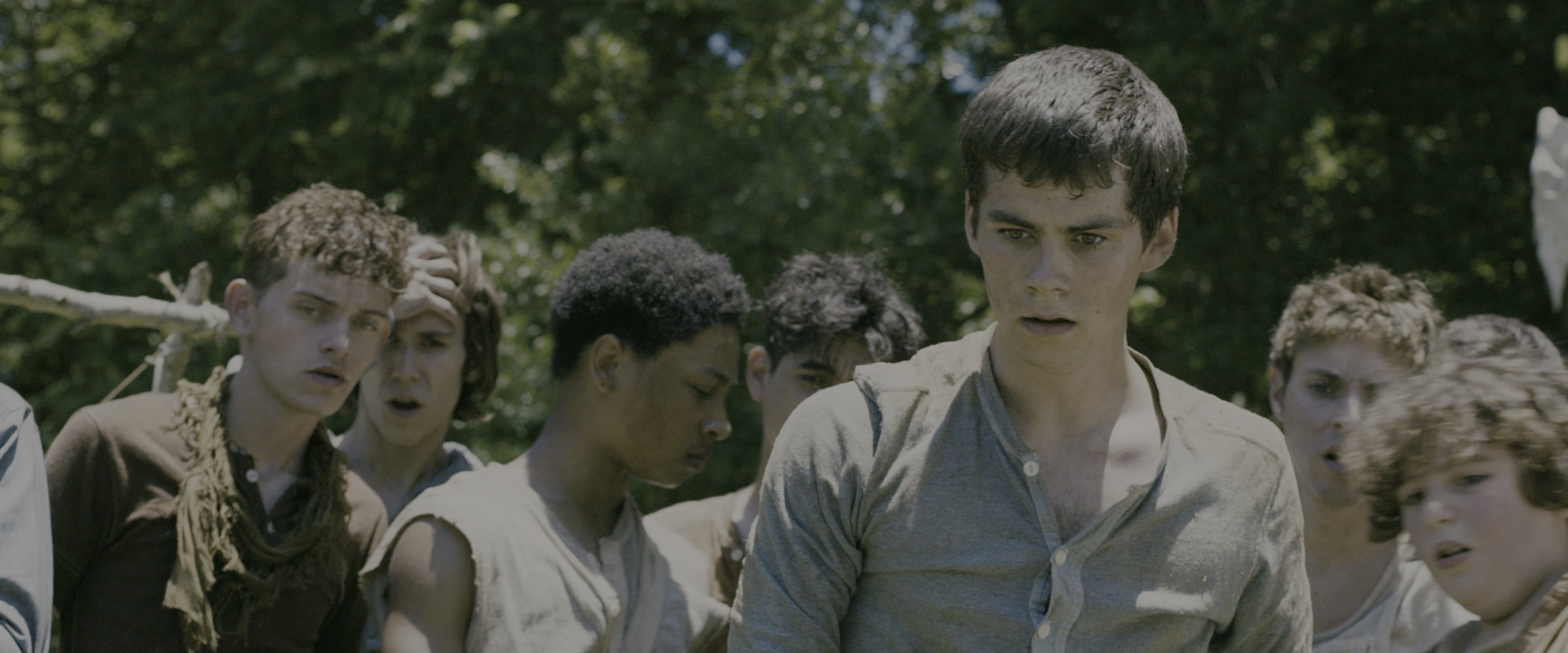 The Maze Runner (2014), wide, 2.40:1 — film still